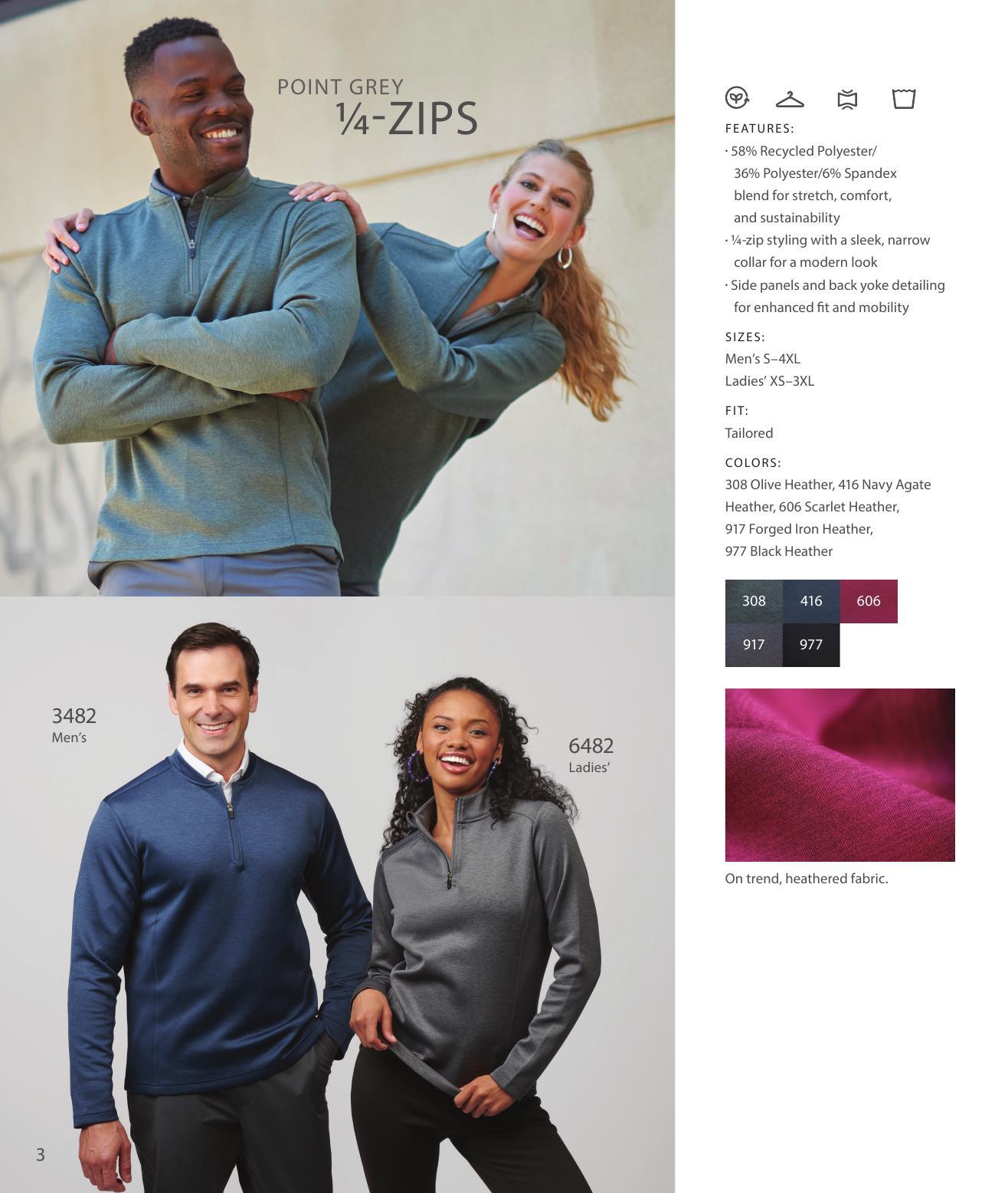 Our latest collection of sweaters and outerwear - perfect for all seasons!