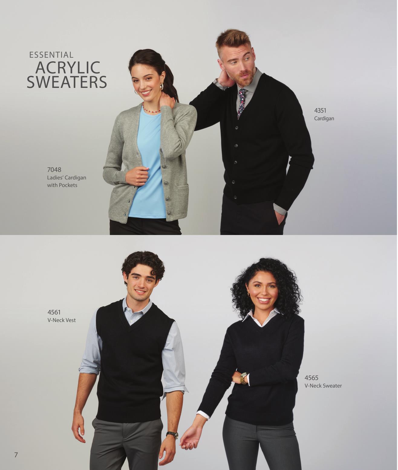 Our latest collection of sweaters and outerwear - perfect for all seasons!