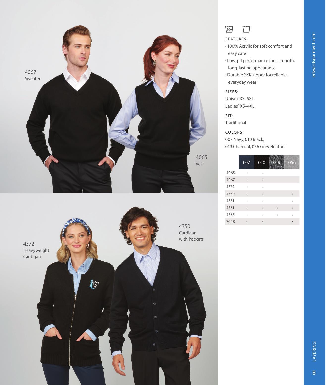 Our latest collection of sweaters and outerwear - perfect for all seasons!