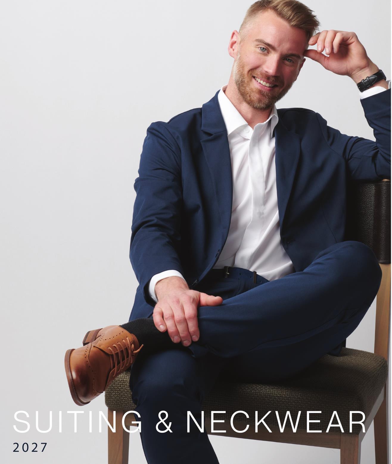 Our latest collection of suit separates and neckwear helping you look your best