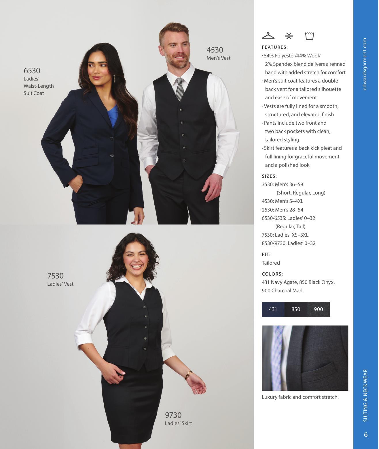 Our latest collection of suit separates and neckwear helping you look your best