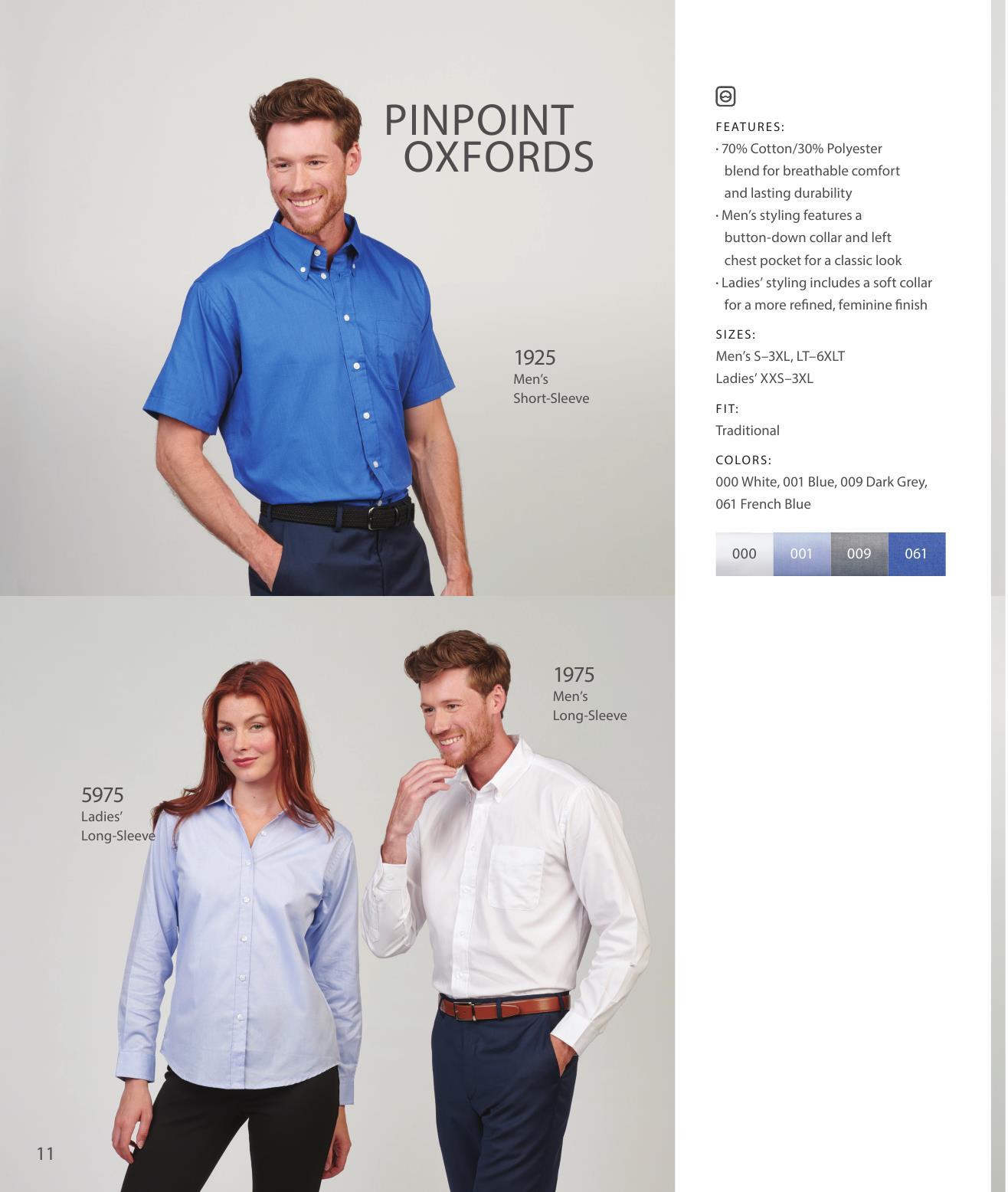 Our latest collection of dress and casual wovens.