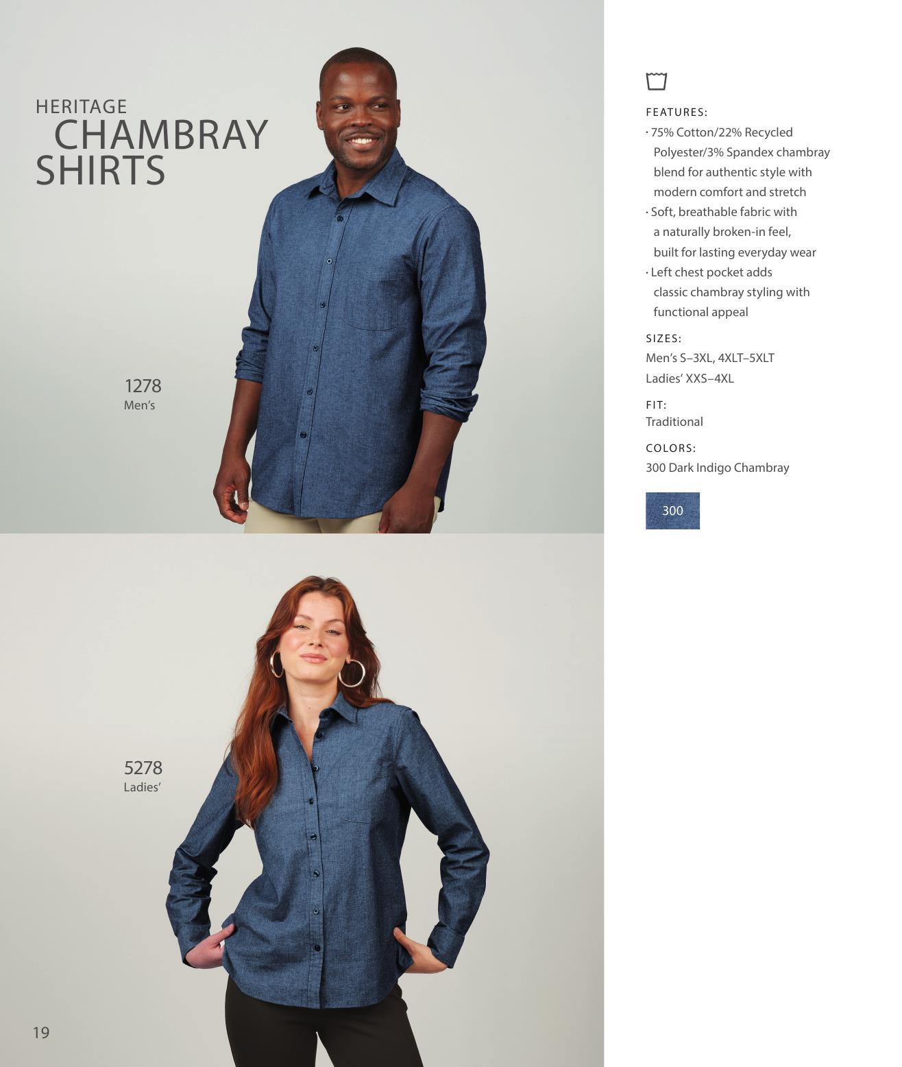 Our latest collection of dress and casual wovens.