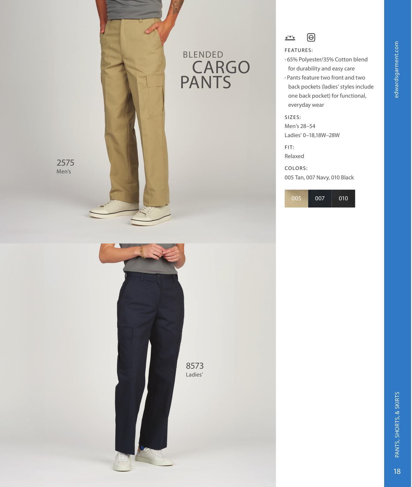 Don't skip the bottom half!  Our latest collection of pants, shorts and skirts.