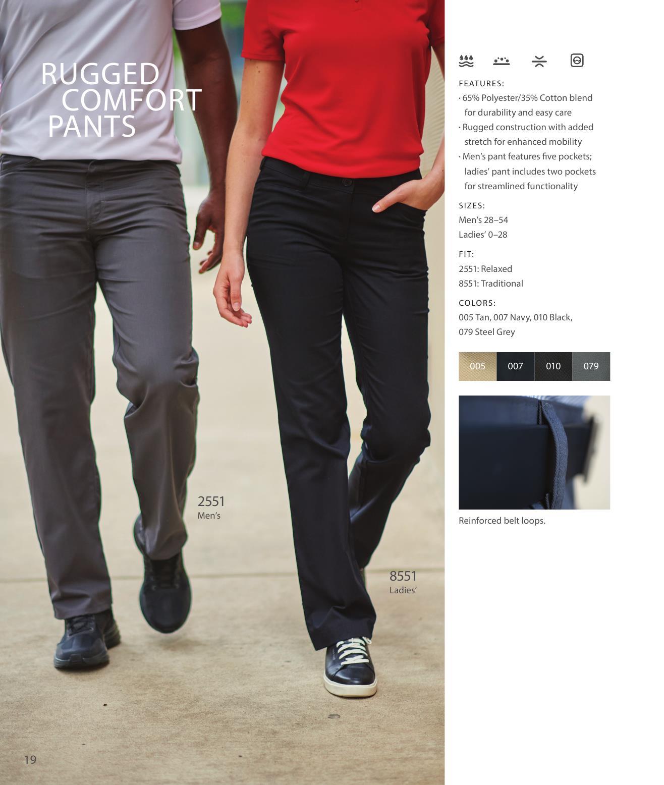 Don't skip the bottom half!  Our latest collection of pants, shorts and skirts.