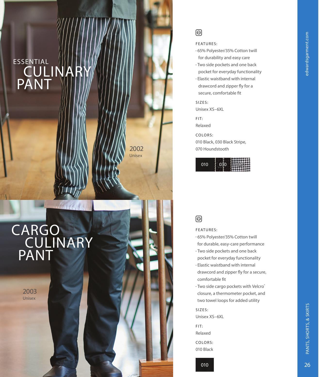 Don't skip the bottom half!  Our latest collection of pants, shorts and skirts.