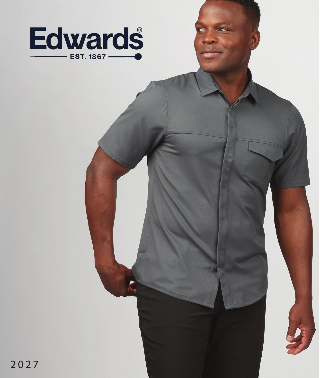The Edwards line of apparel for front-of-house to back-of-house teams