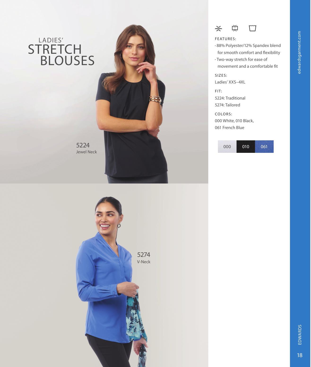 The Edwards line of apparel for front-of-house to back-of-house teams