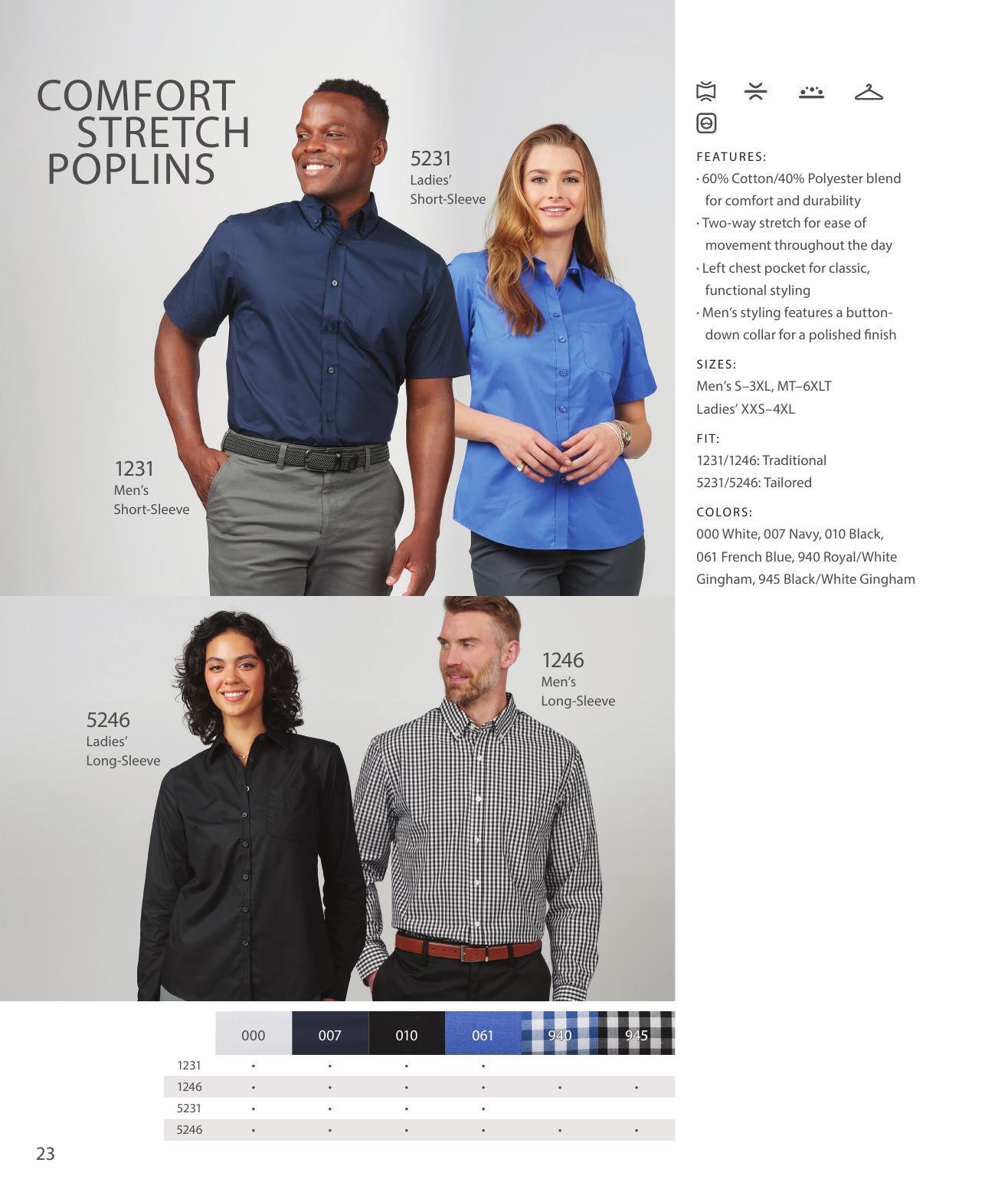 The Edwards line of apparel for front-of-house to back-of-house teams