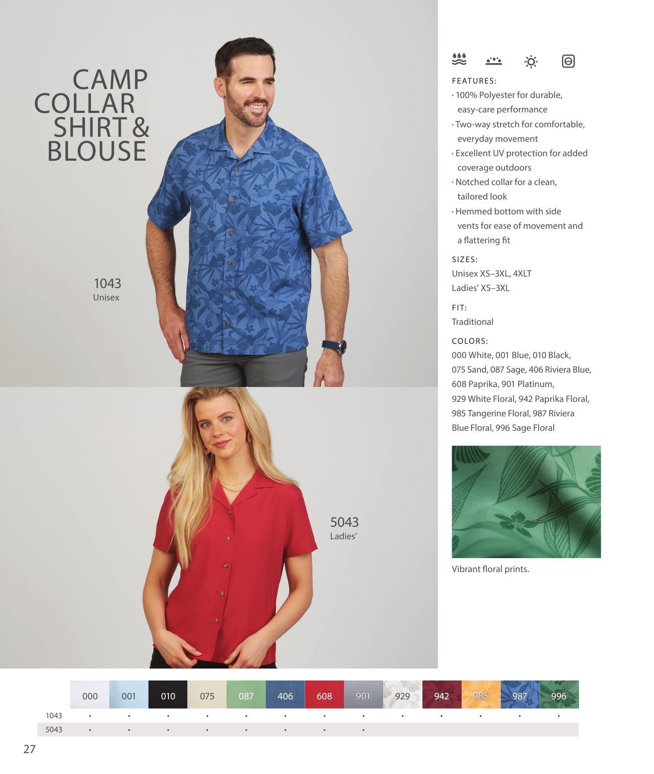 The Edwards line of apparel for front-of-house to back-of-house teams