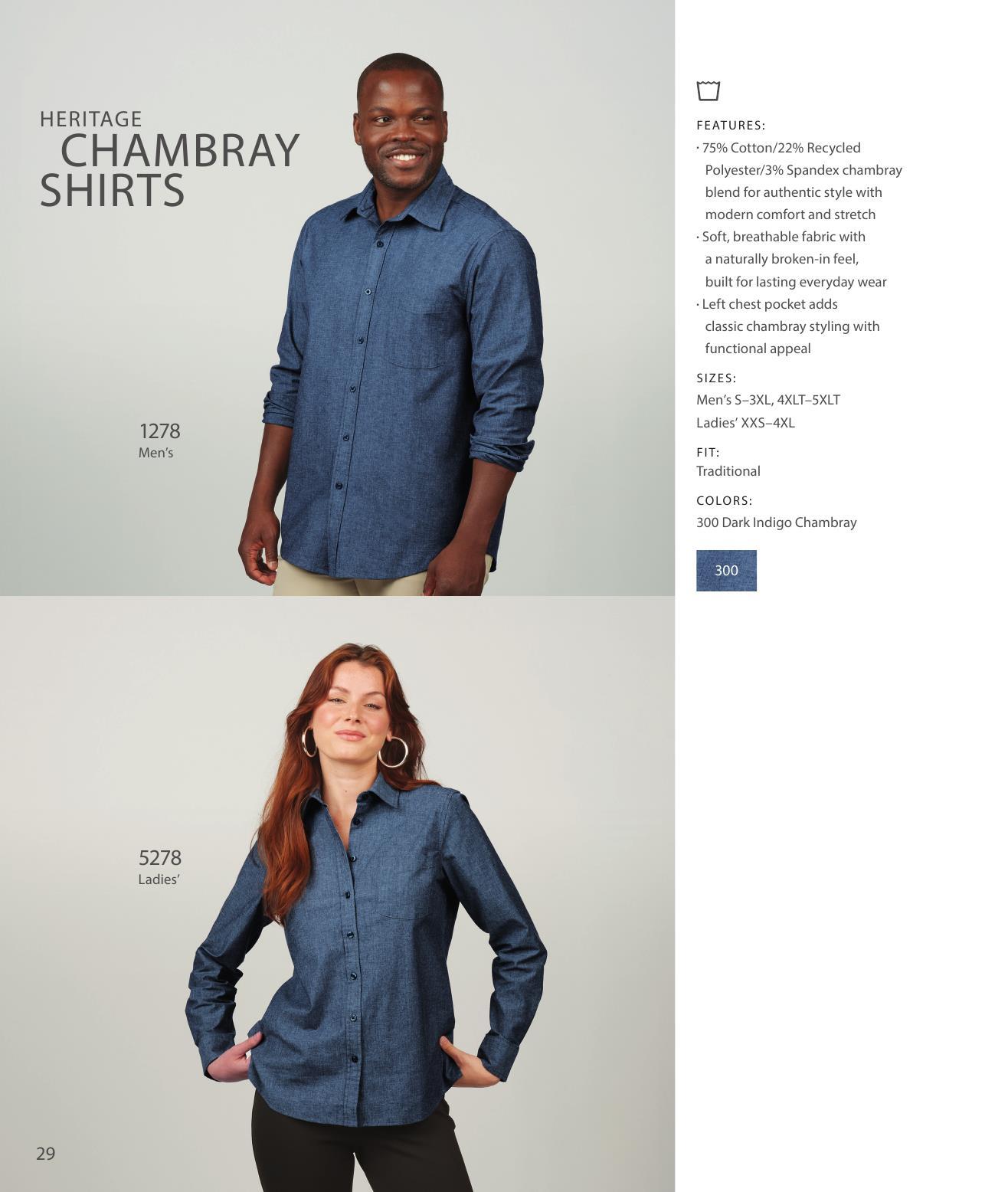 The Edwards line of apparel for front-of-house to back-of-house teams