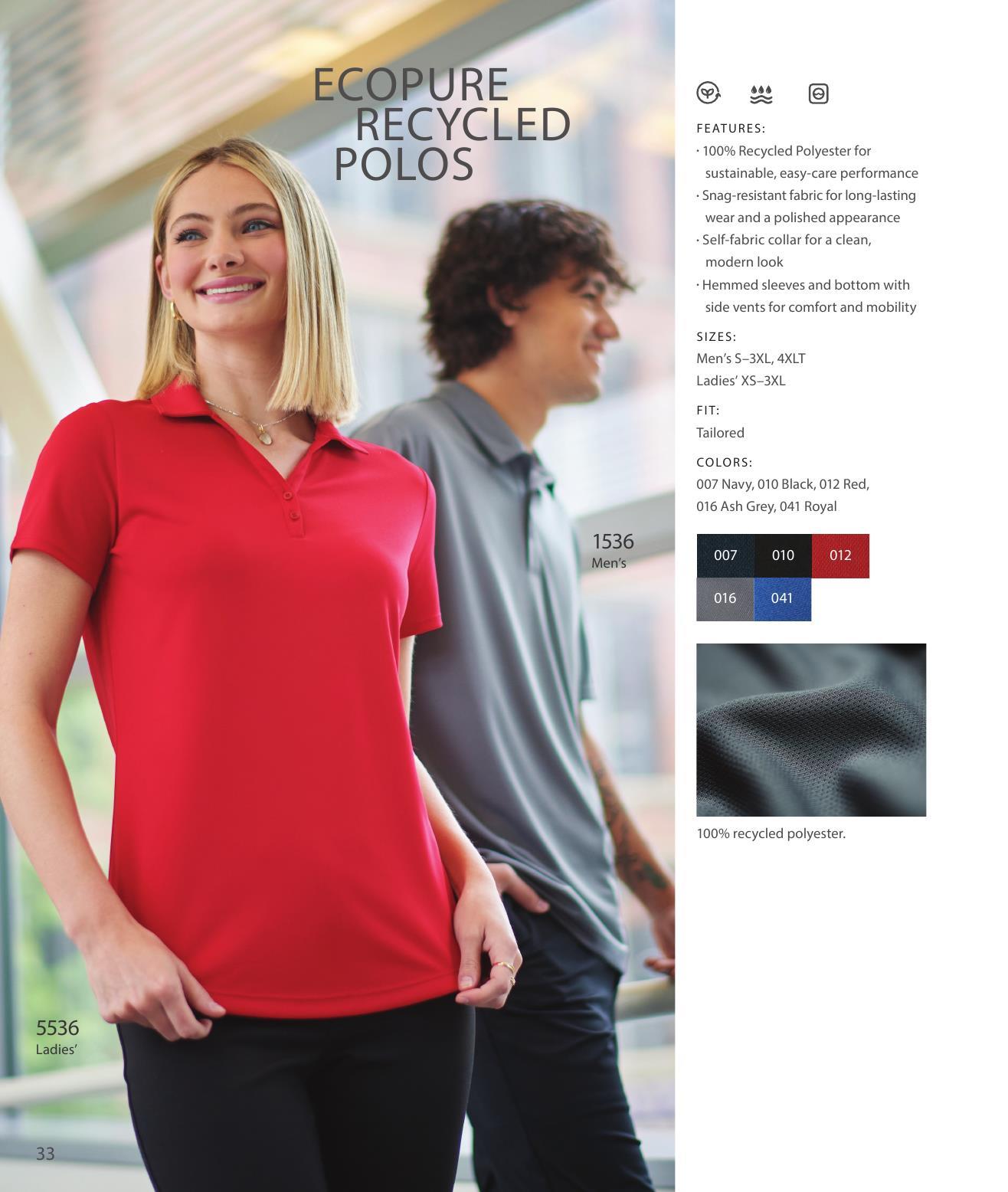 The Edwards line of apparel for front-of-house to back-of-house teams