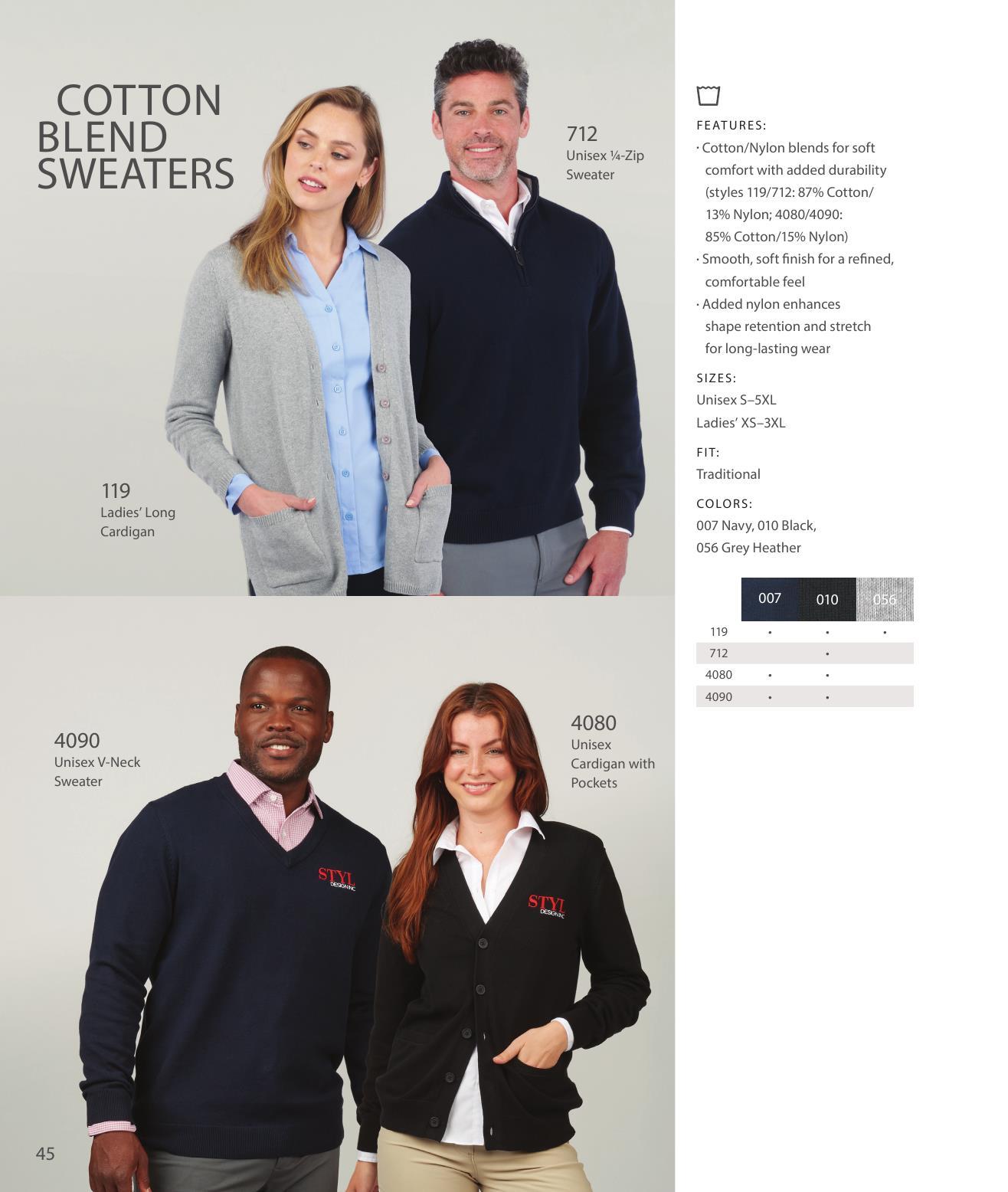 The Edwards line of apparel for front-of-house to back-of-house teams