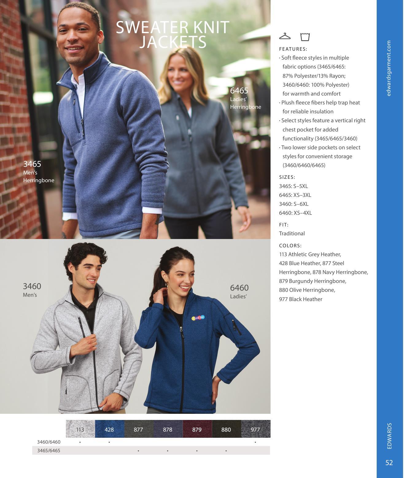 The Edwards line of apparel for front-of-house to back-of-house teams