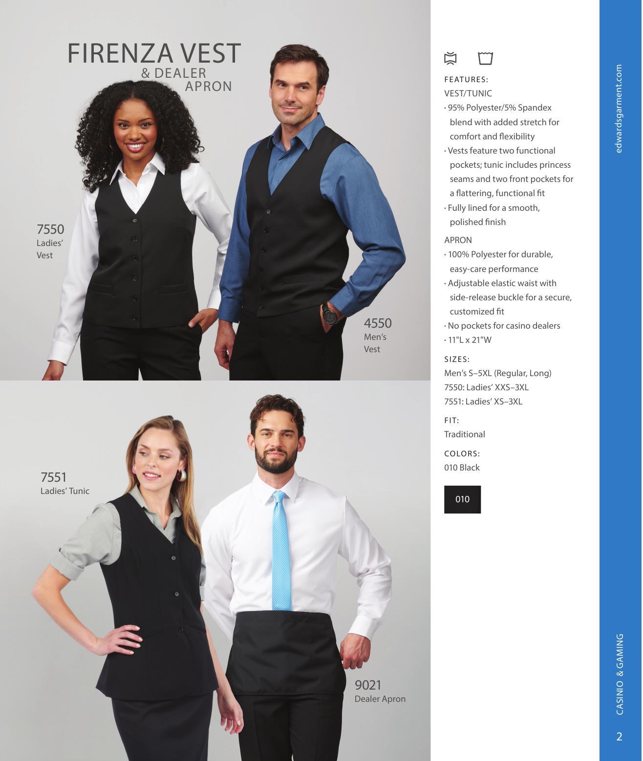 Get the latest in apparel for the Casino &amp; Gaming industry