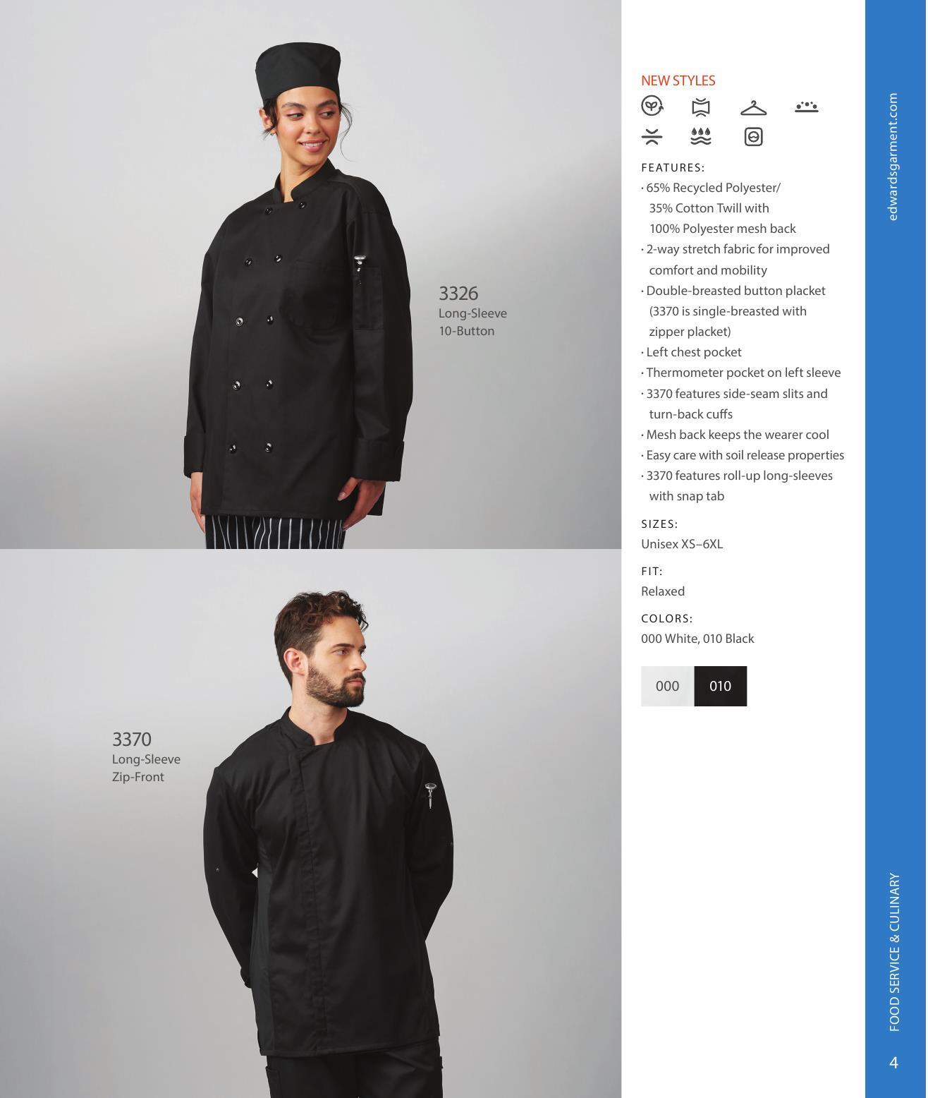 The latest and greatest styles for the restaurant and kitchen