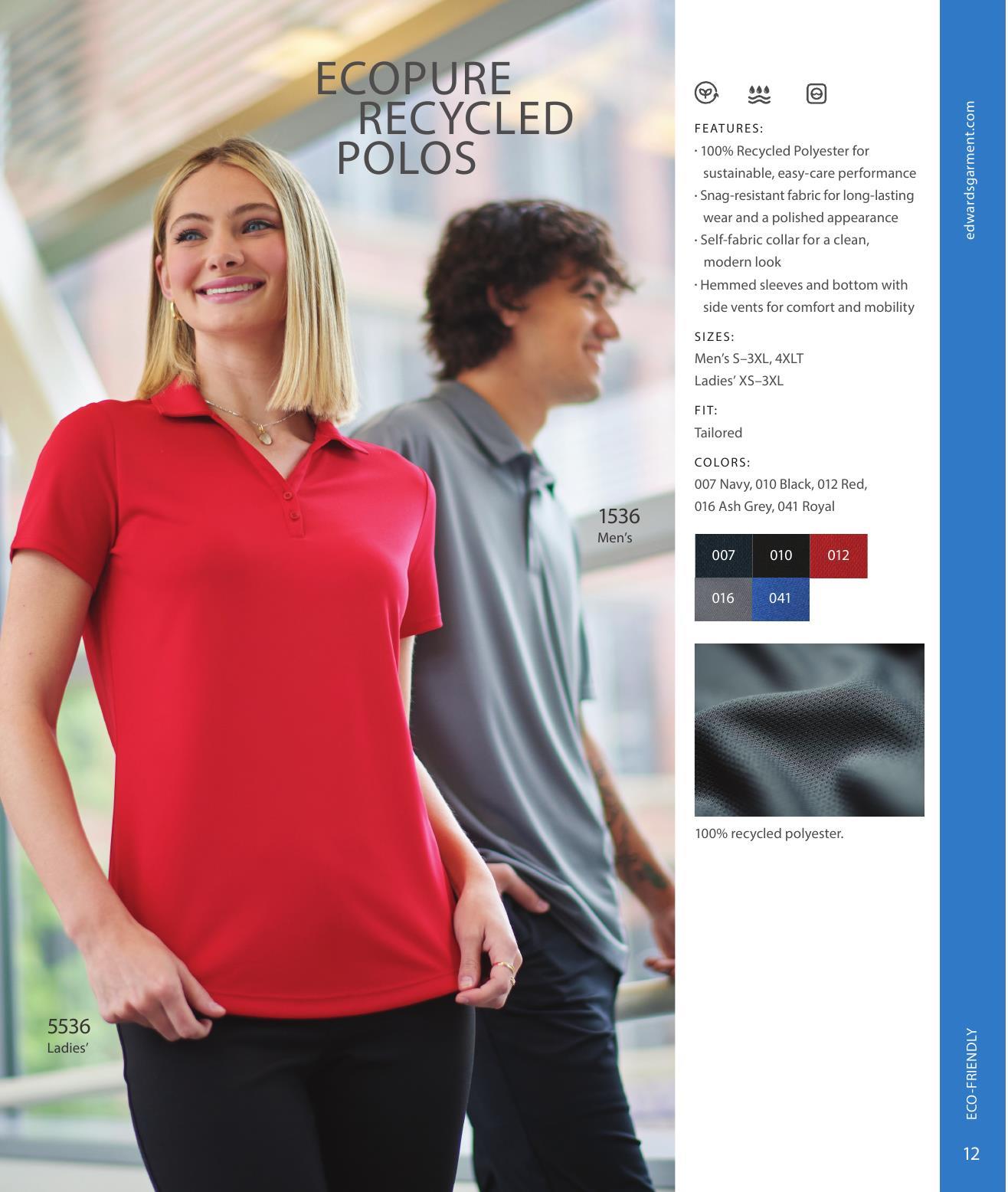 Our 2027 collection of eco-friendly apparel that is good for the environment