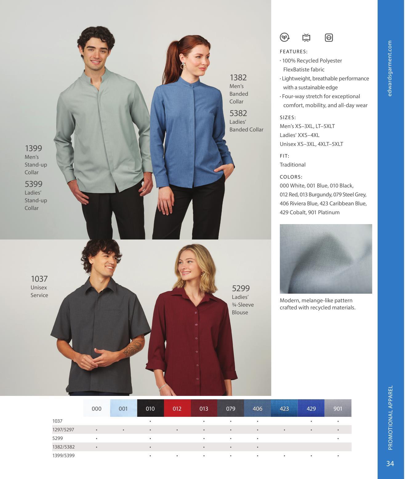 Promo apparel that is great to decorate and include in event and spot buy business