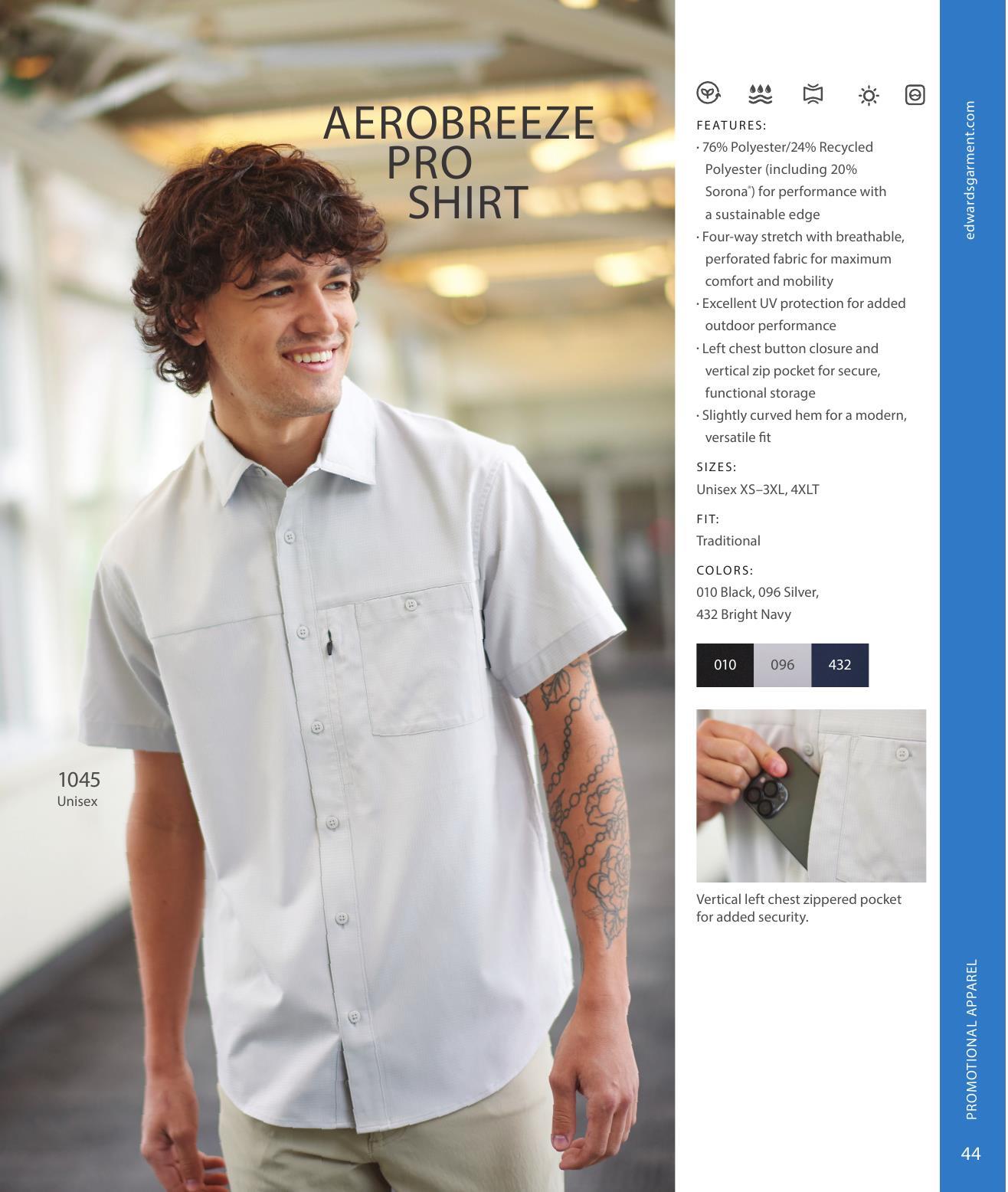 Promo apparel that is great to decorate and include in event and spot buy business