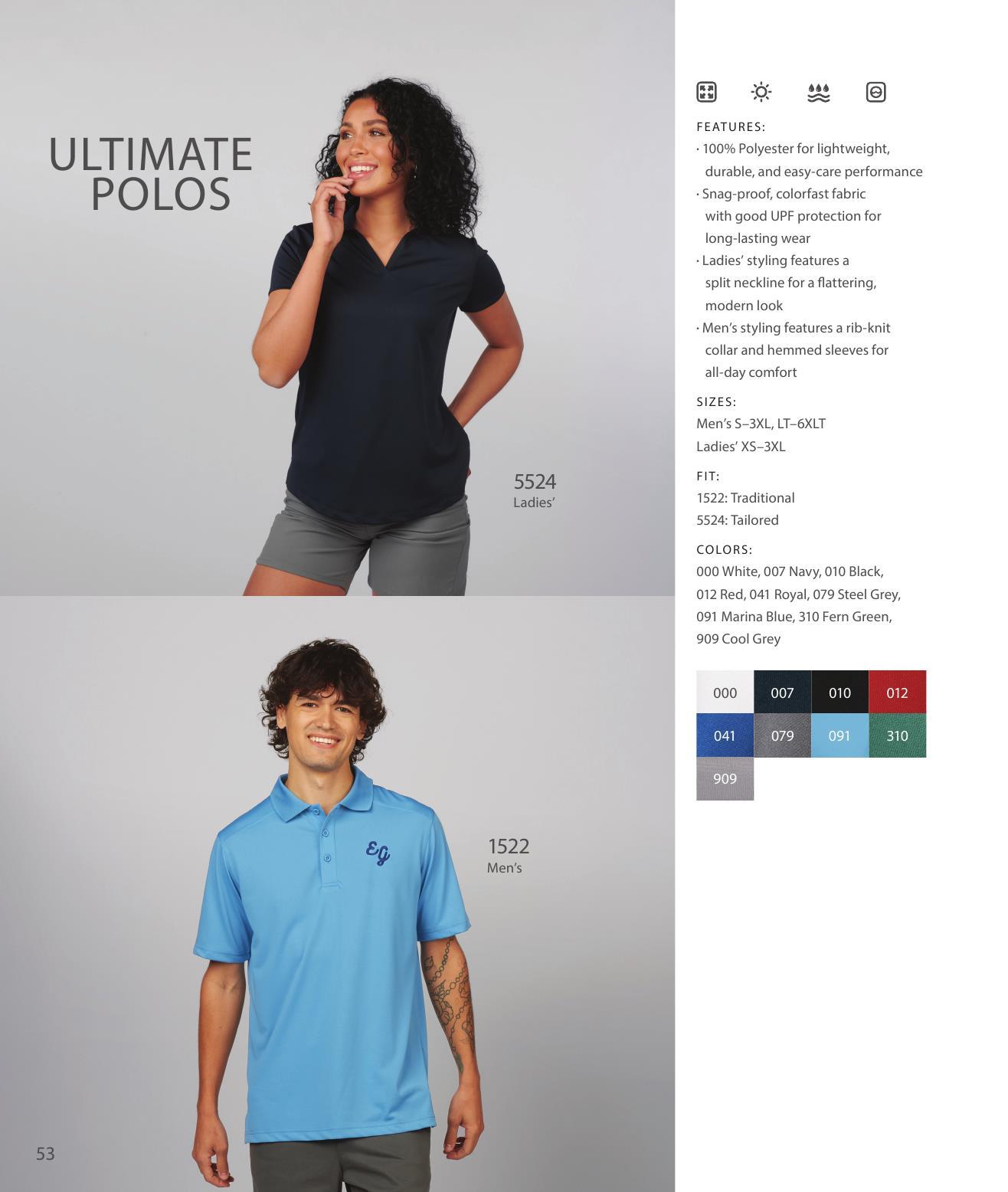 Promo apparel that is great to decorate and include in event and spot buy business