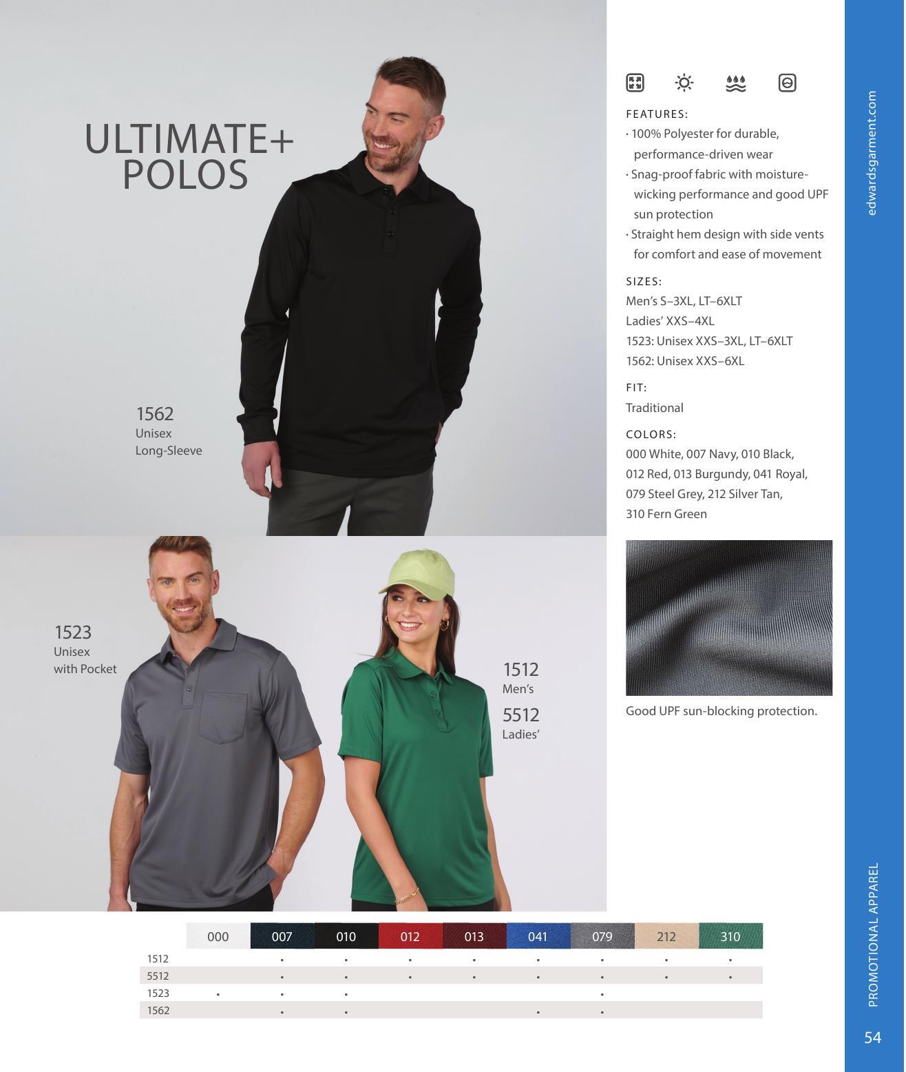 Promo apparel that is great to decorate and include in event and spot buy business