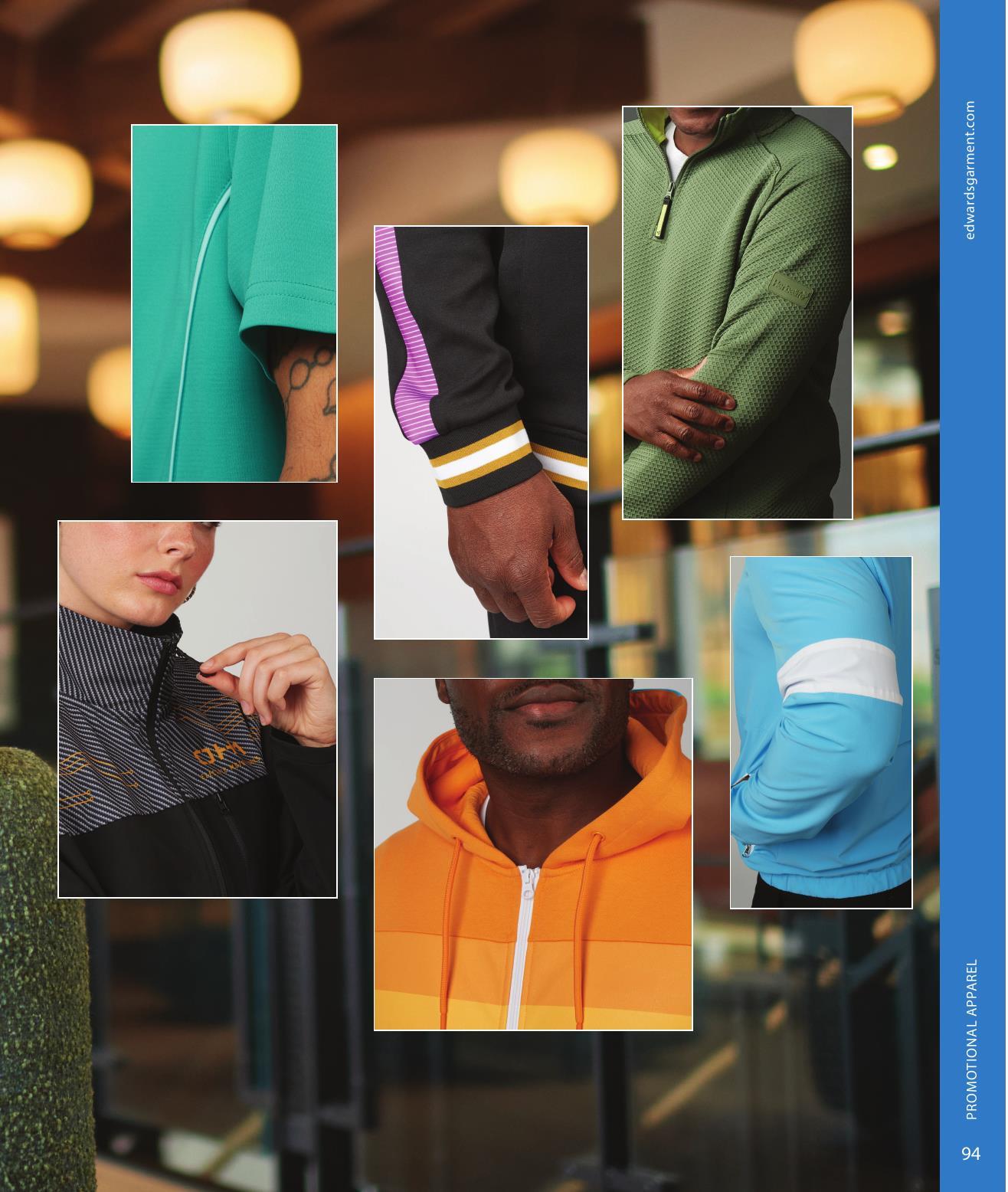 Promo apparel that is great to decorate and include in event and spot buy business