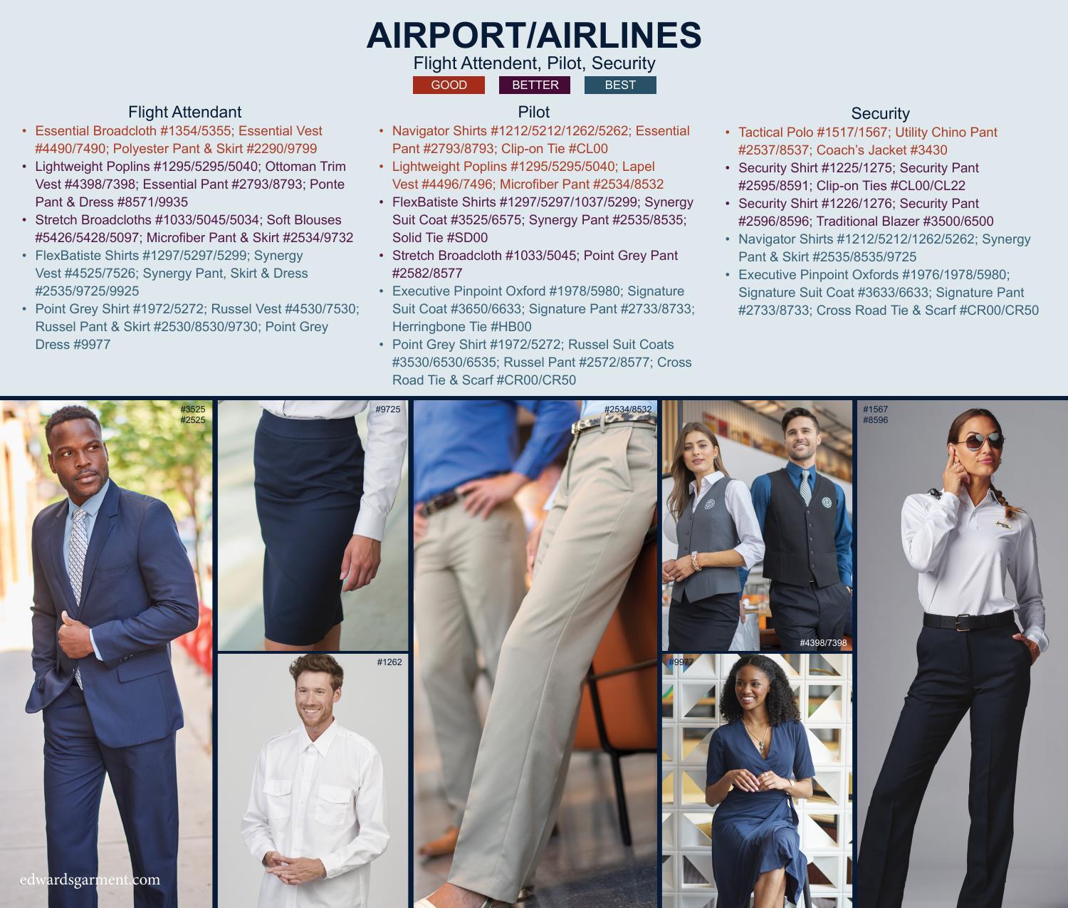 Looking to expand your book of business?  Let our industry uniform lookbook be your guide!