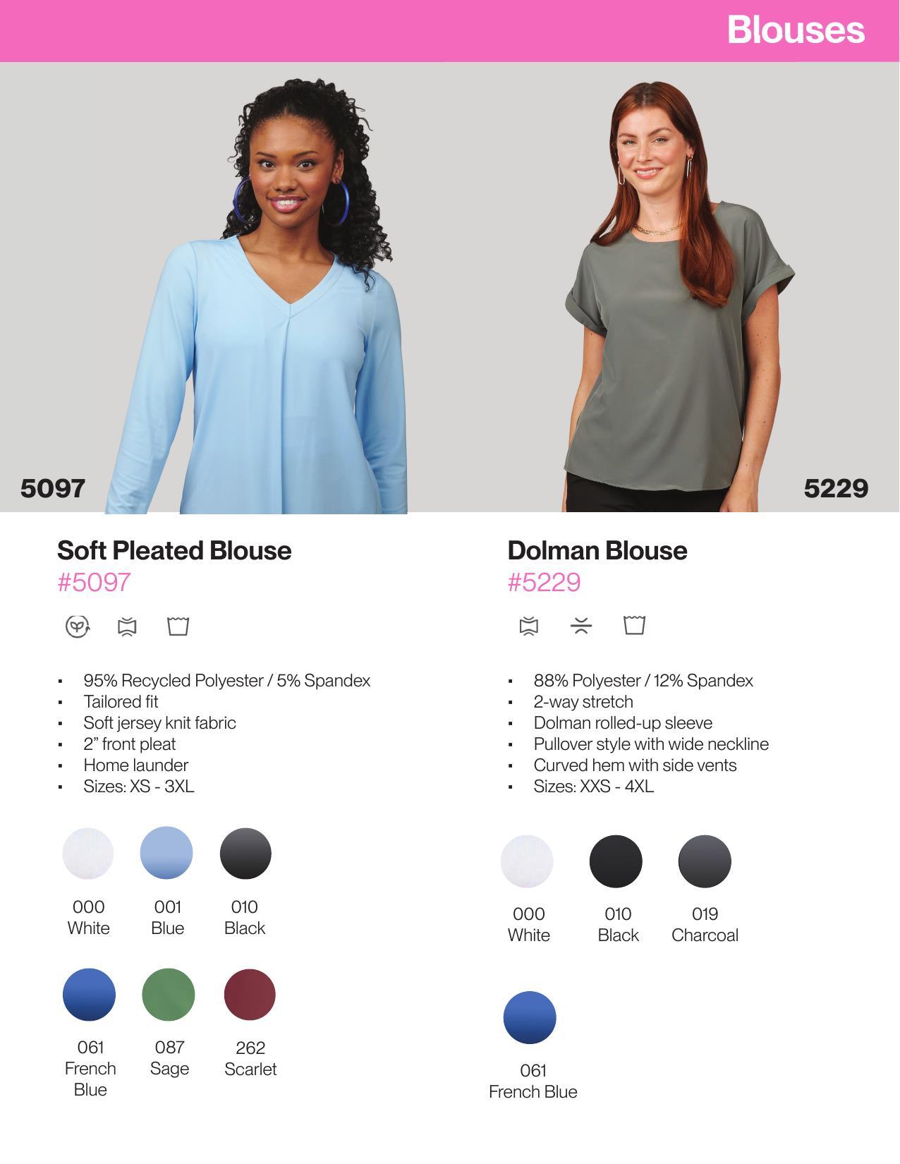 Apparel designed by and for women