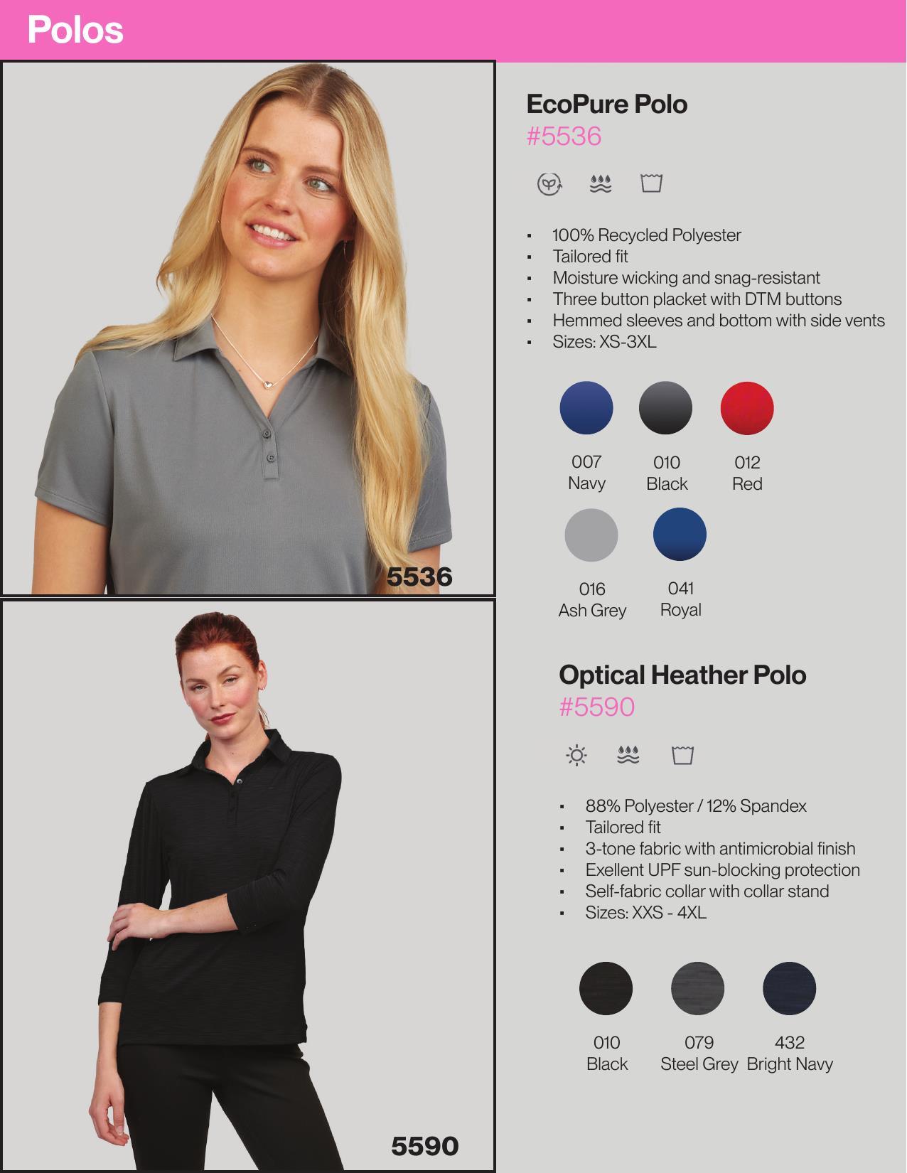 Apparel designed by and for women
