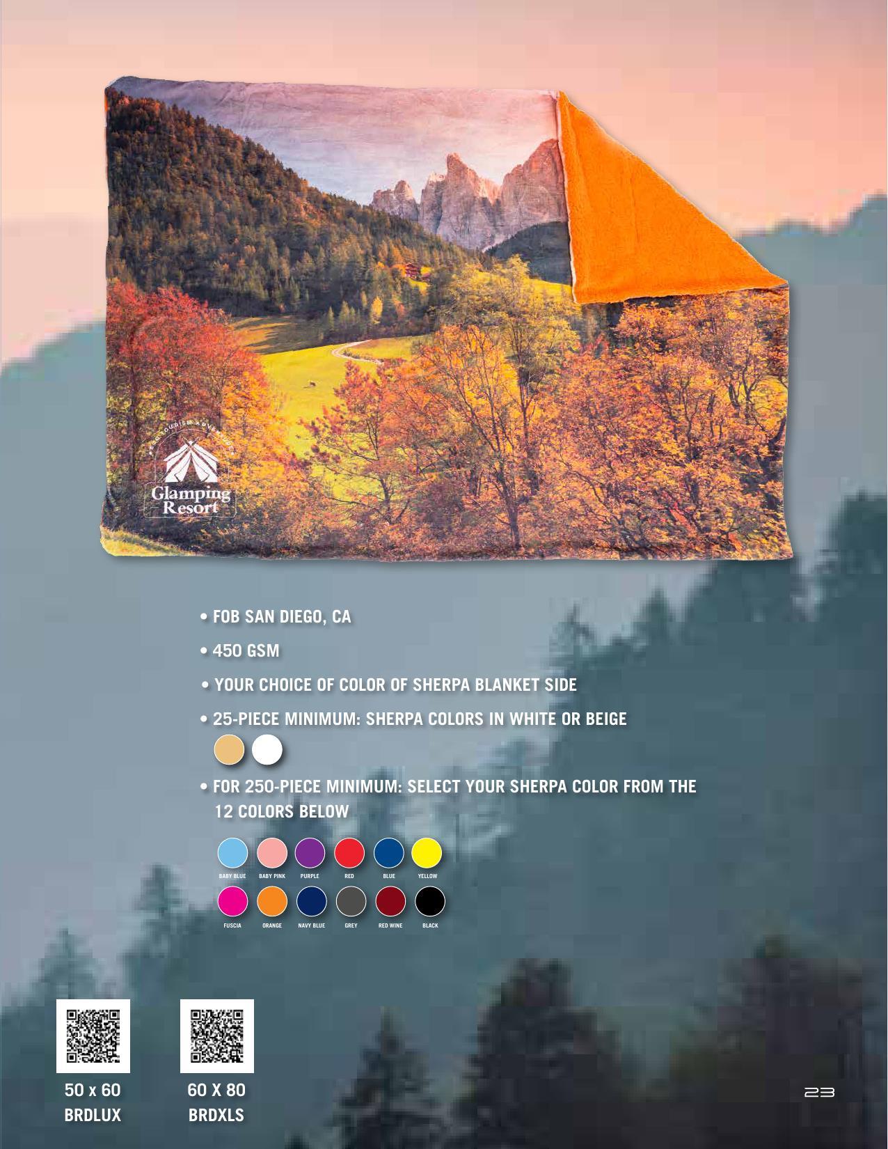 Fall Winter Collection Towel Specialties