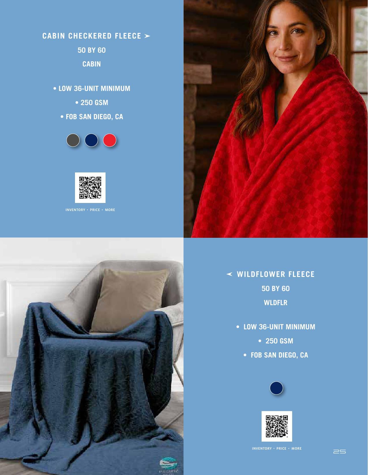 Fall Winter Collection Towel Specialties