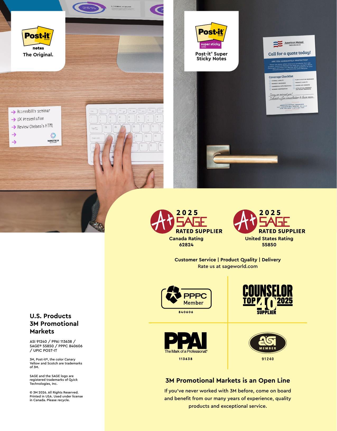 3 M 2026 Promotional Products Catalog