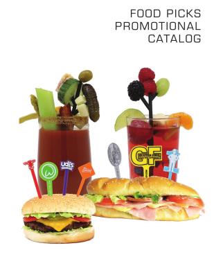 Cocktail &amp; Food Picks Promotional Catalog 2025 - Unbranded - Browse through our extensive catalog