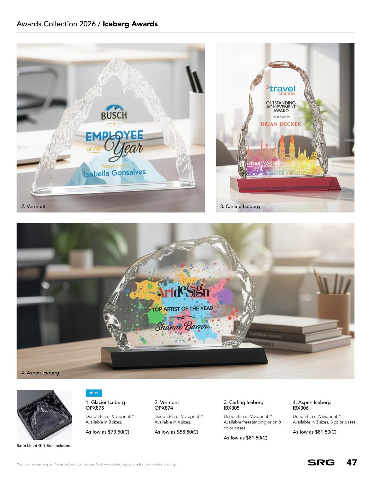 2026 Awards Catalog US Branded