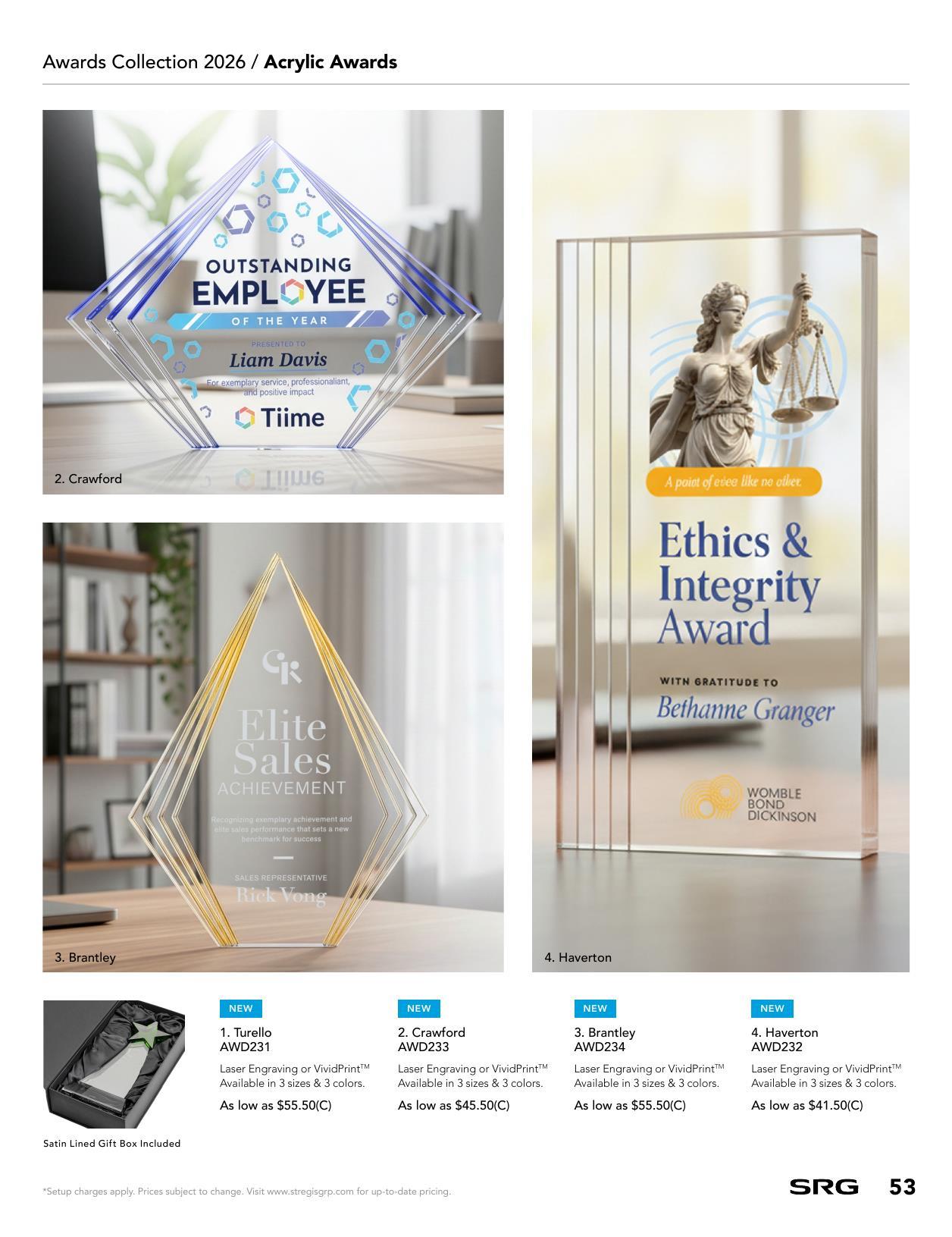 2026 Awards Catalog US Branded