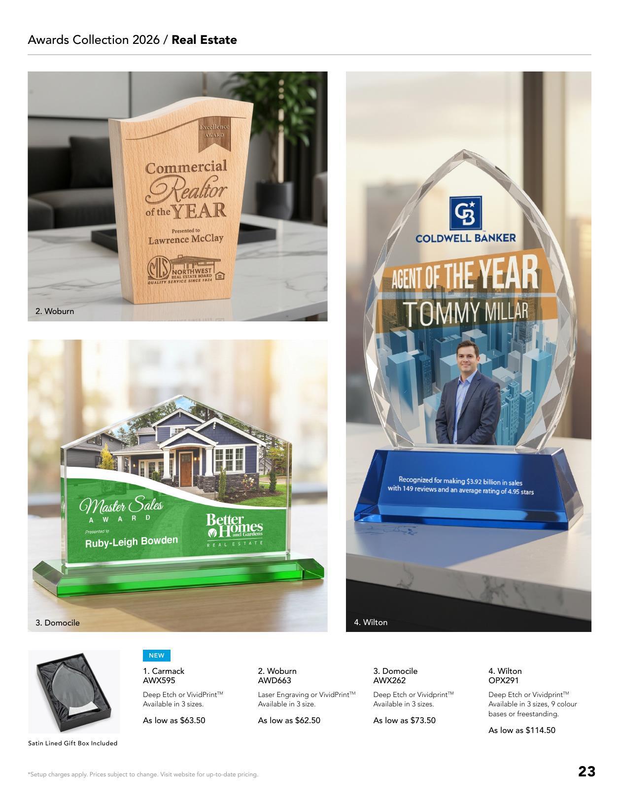 2026 Awards Catalog CA