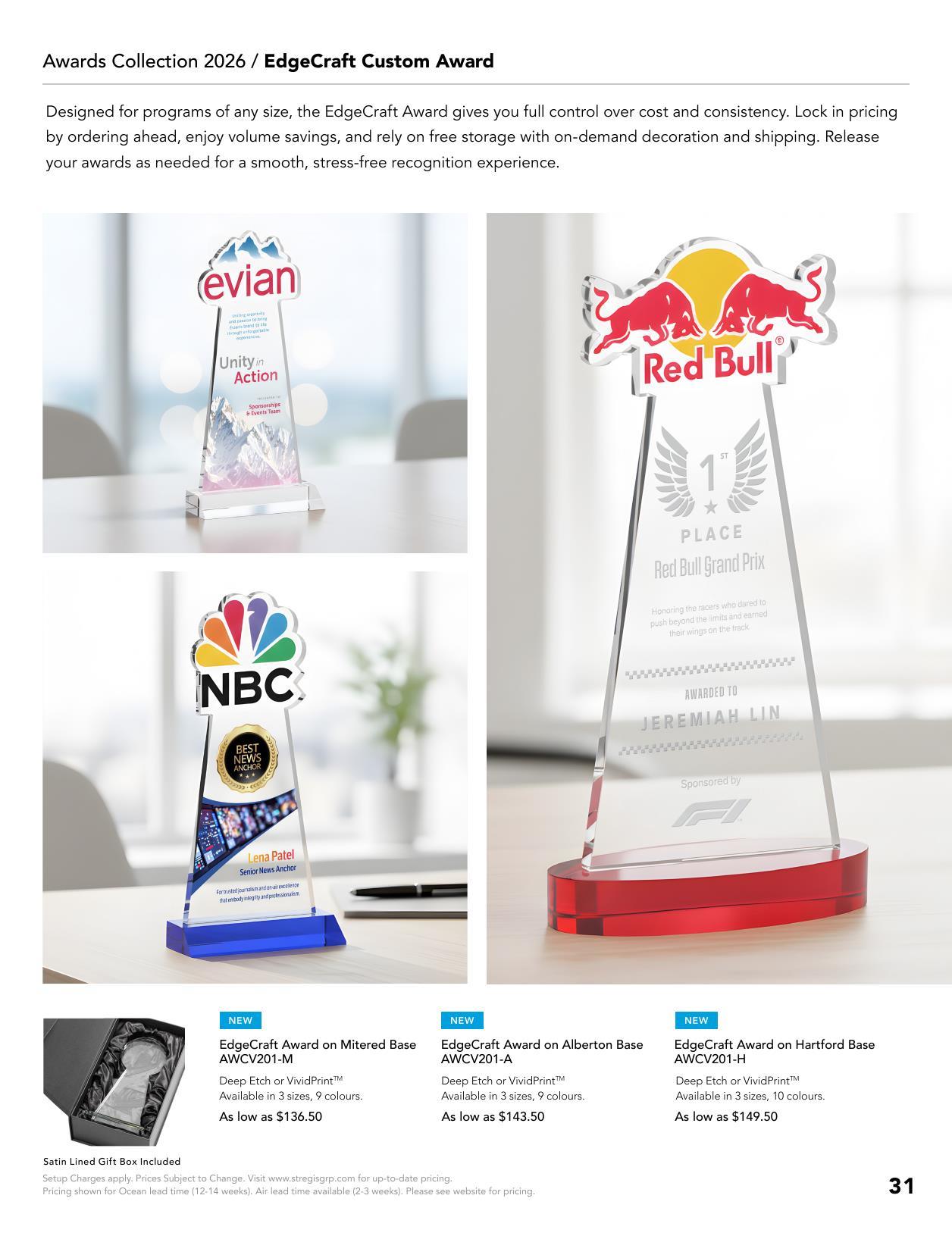 2026 Awards Catalog CA