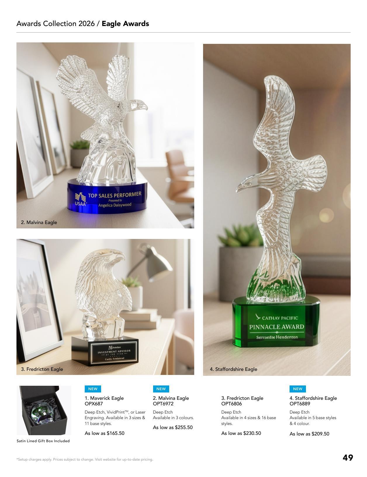 2026 Awards Catalog CA