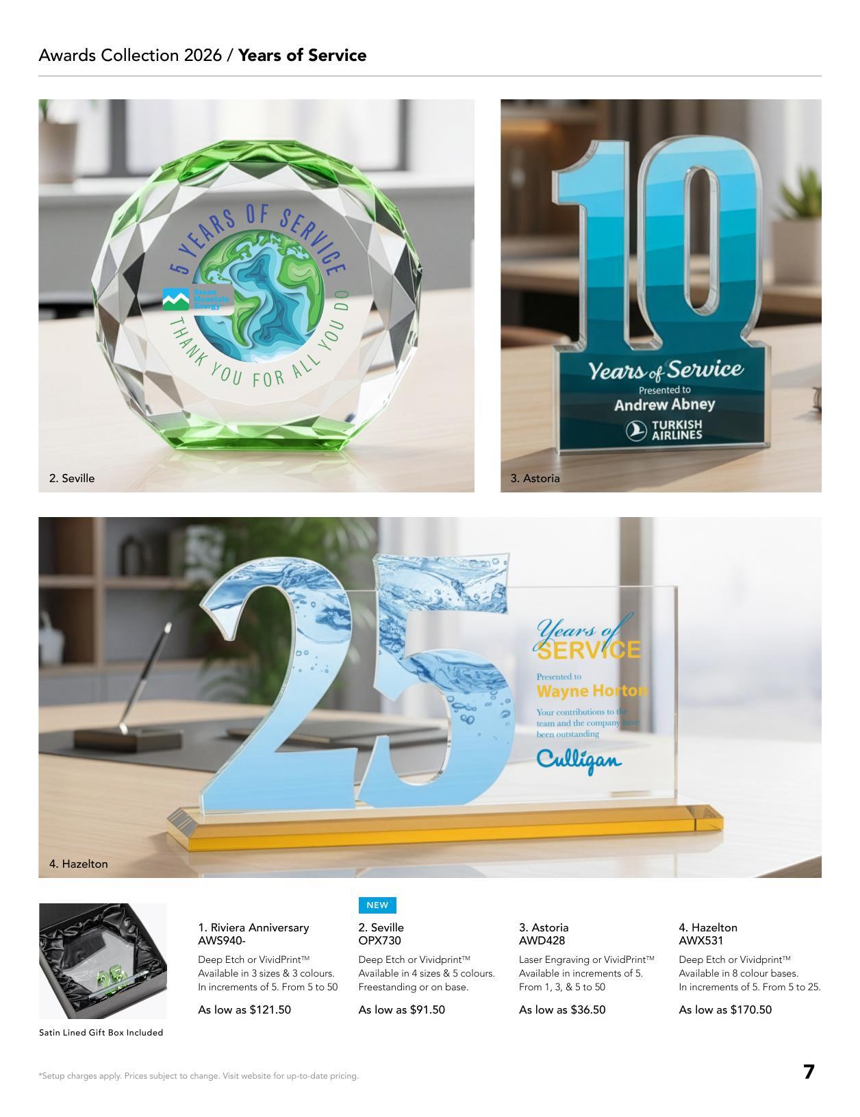 2026 Awards Catalog CA