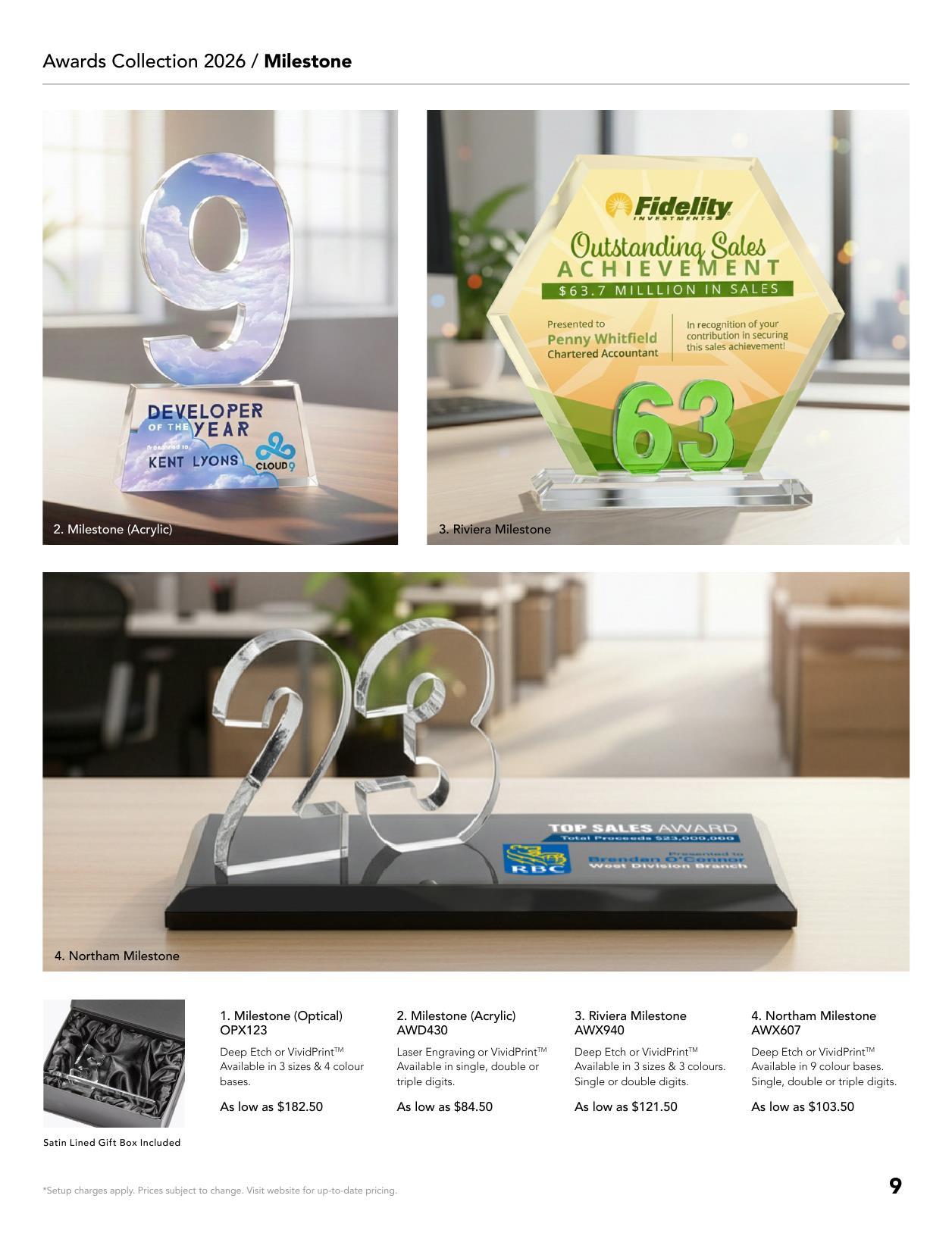 2026 Awards Catalog CA