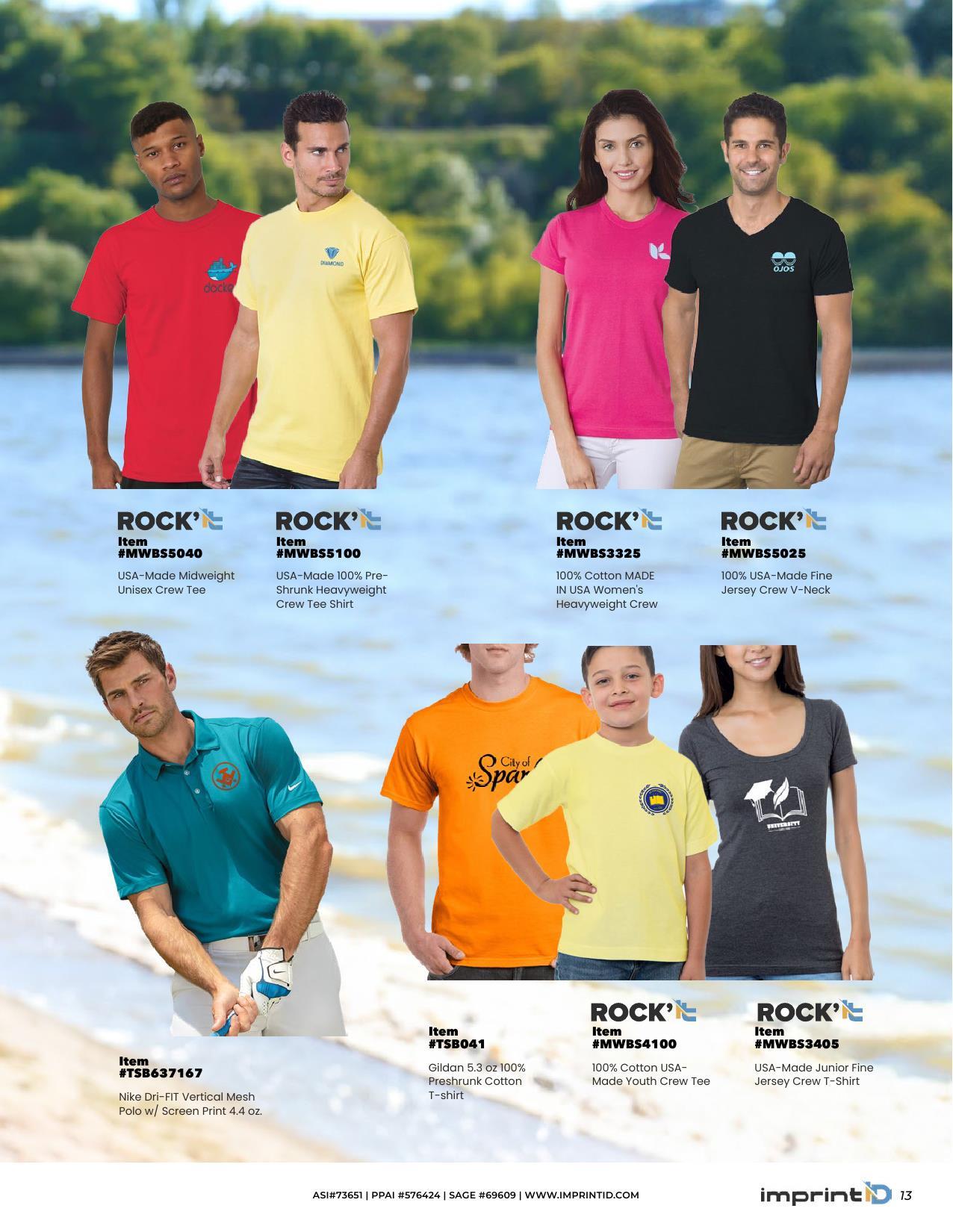 Custom products, sustainable swag, and premium brands for summer success.