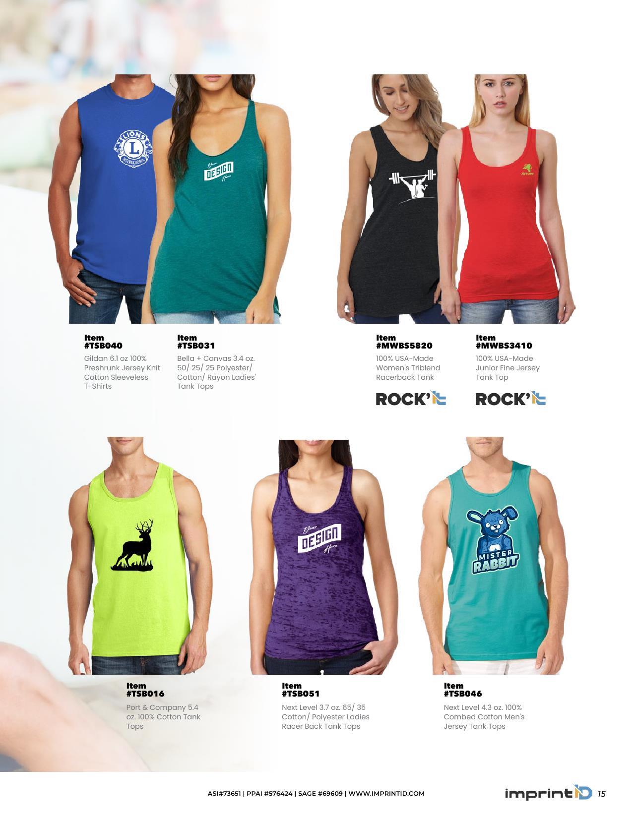 Custom products, sustainable swag, and premium brands for summer success.