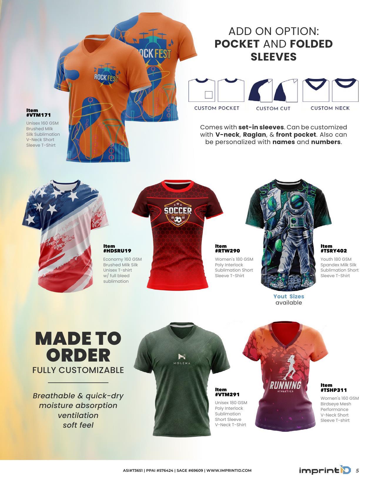 Custom products, sustainable swag, and premium brands for summer success.