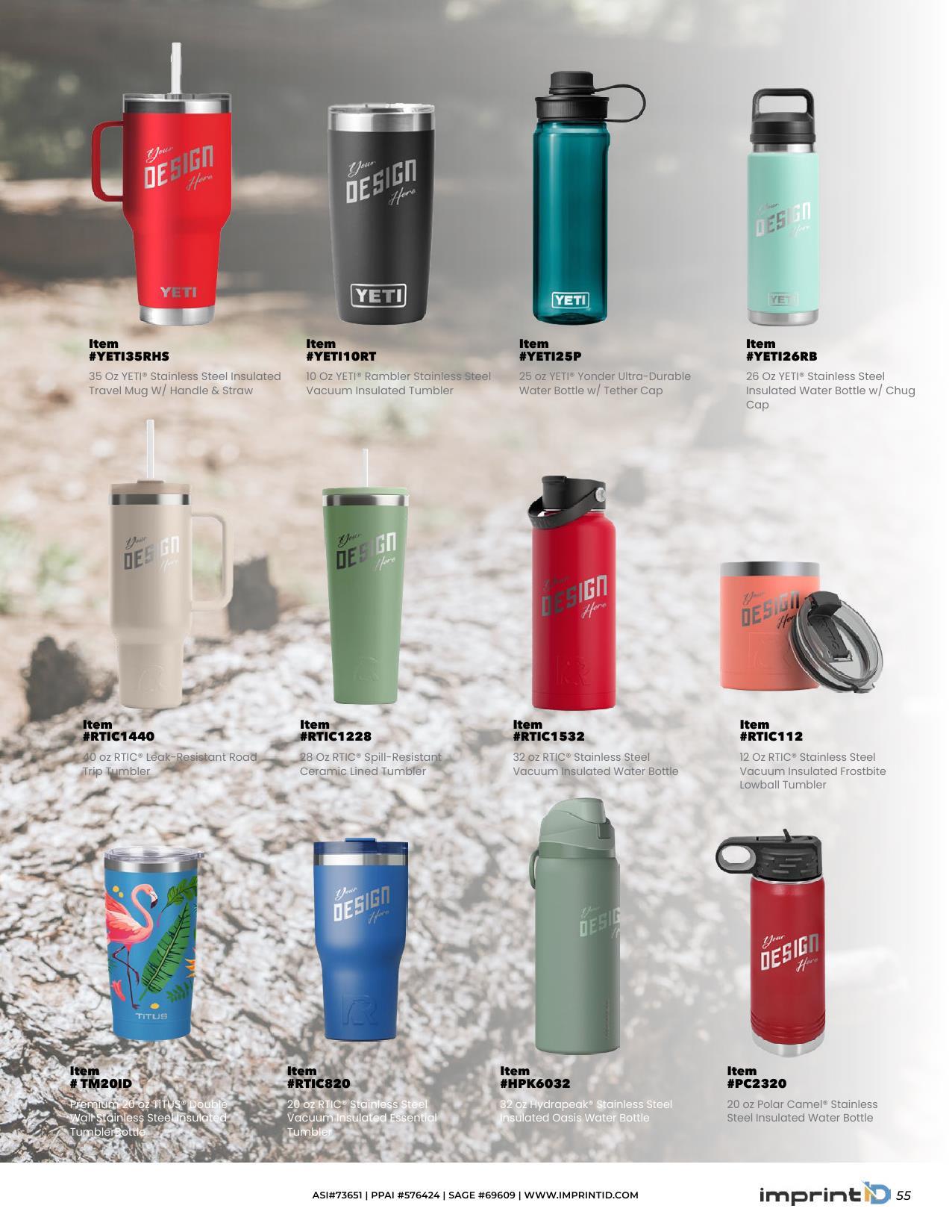 Custom products, sustainable swag, and premium brands for summer success.