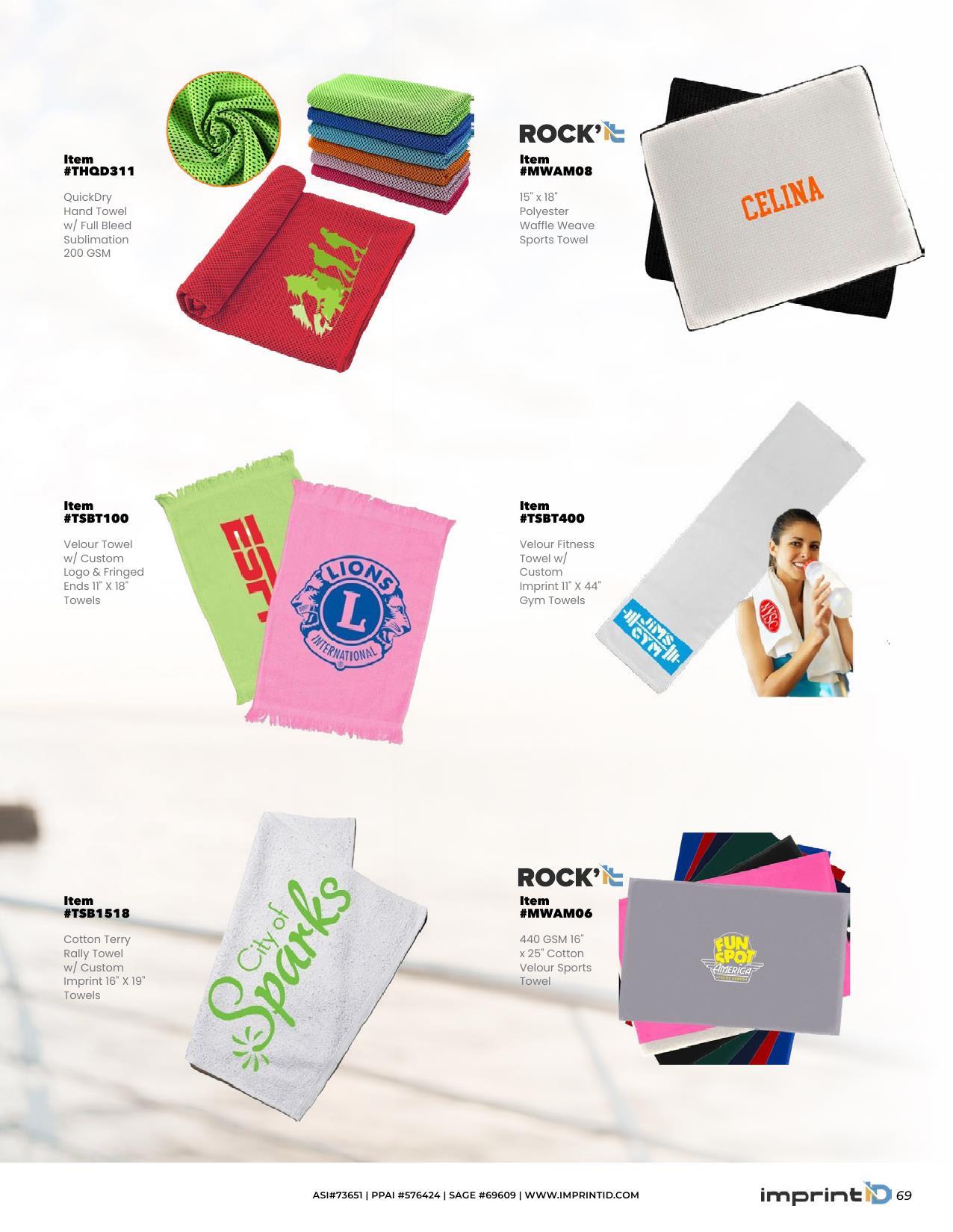 Custom products, sustainable swag, and premium brands for summer success.
