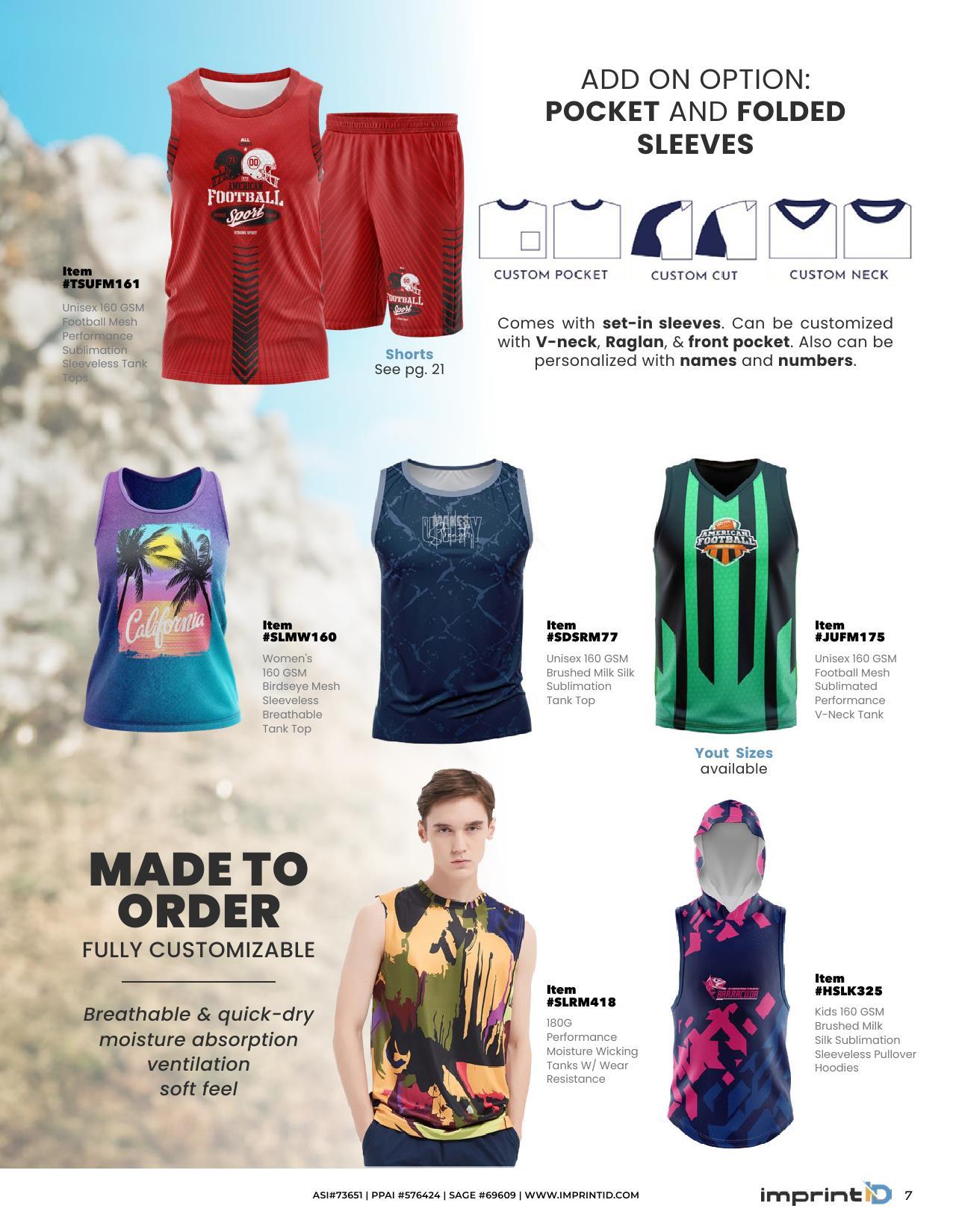 Custom products, sustainable swag, and premium brands for summer success.