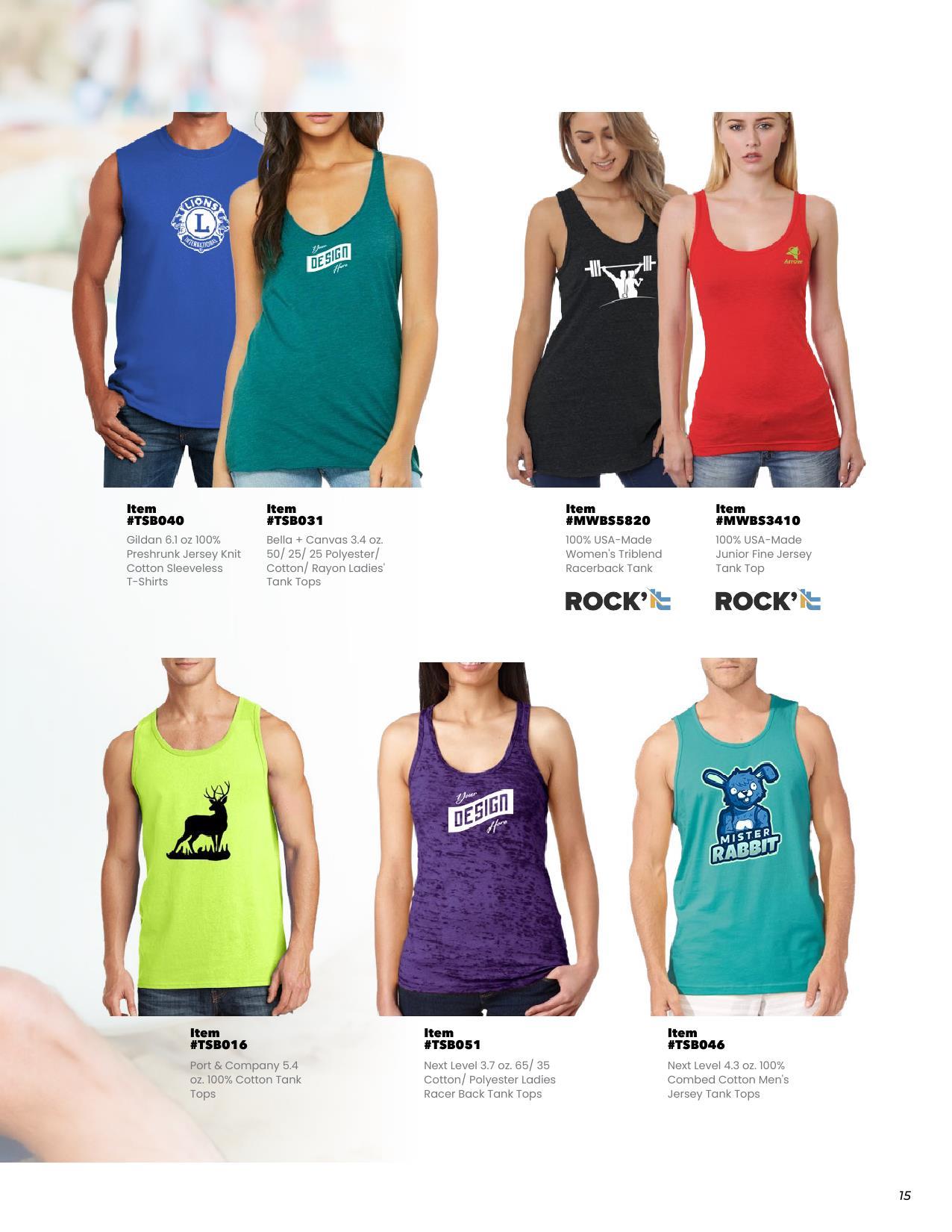 Custom products, sustainable swag, and premium brands for summer success.