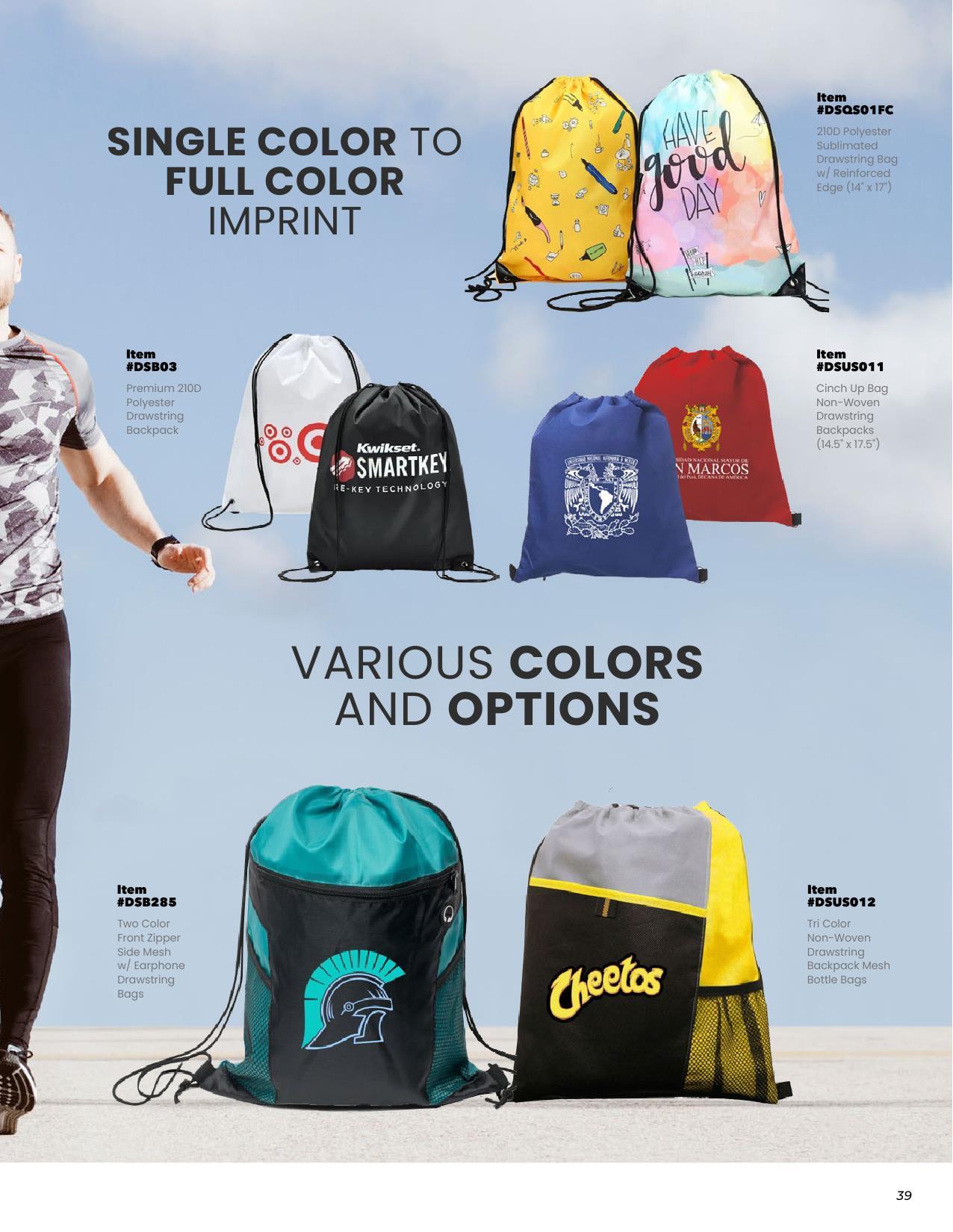 Custom products, sustainable swag, and premium brands for summer success.