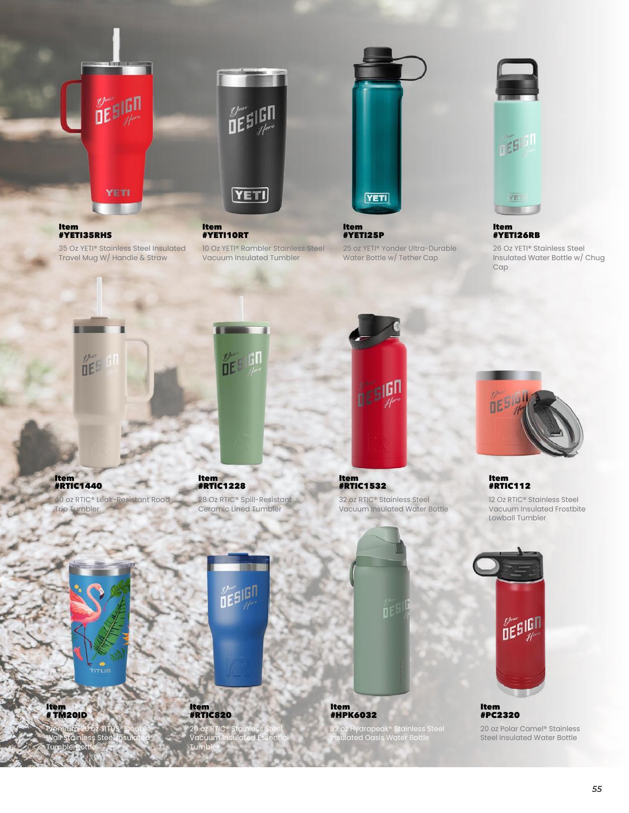 Custom products, sustainable swag, and premium brands for summer success.