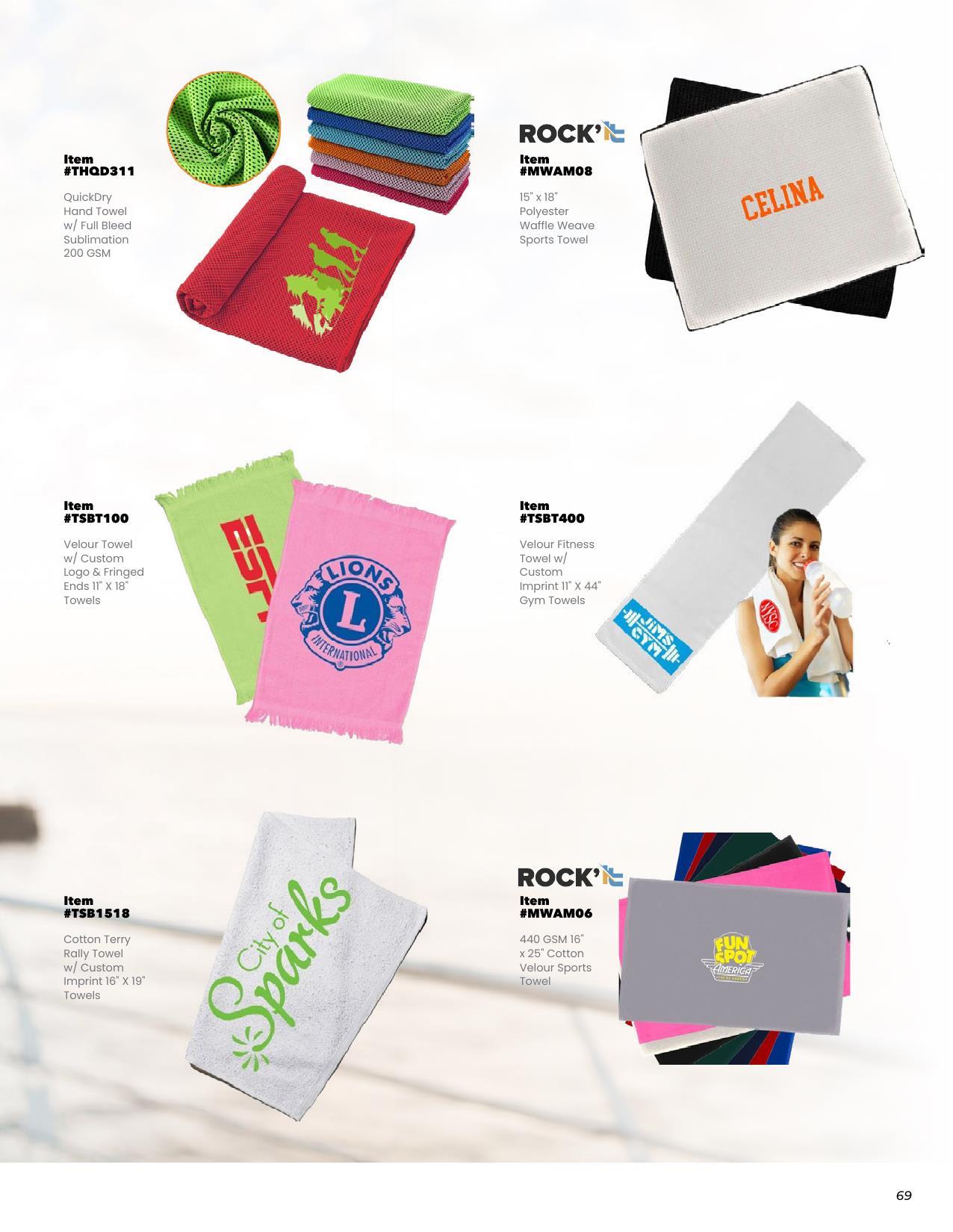 Custom products, sustainable swag, and premium brands for summer success.